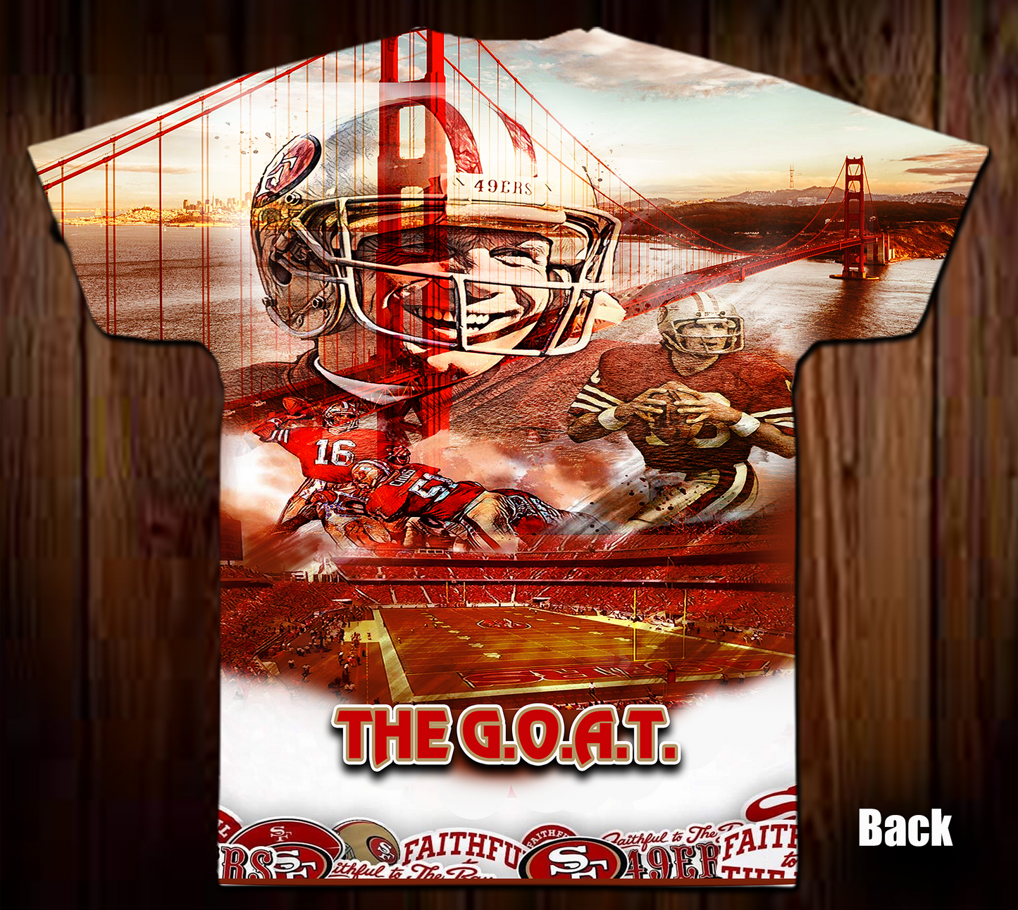 The G.O.A.T Rice/Montana Shirt