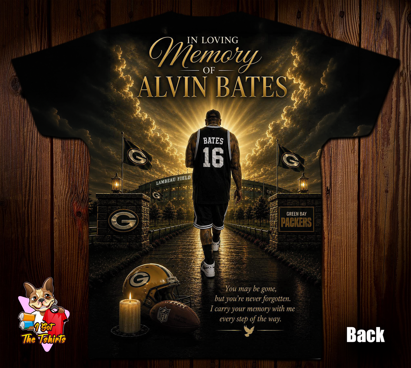 Alvin Bates Memorial Shirt