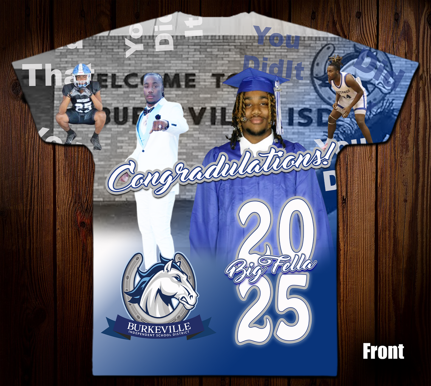 Big Fella Grad Shirt