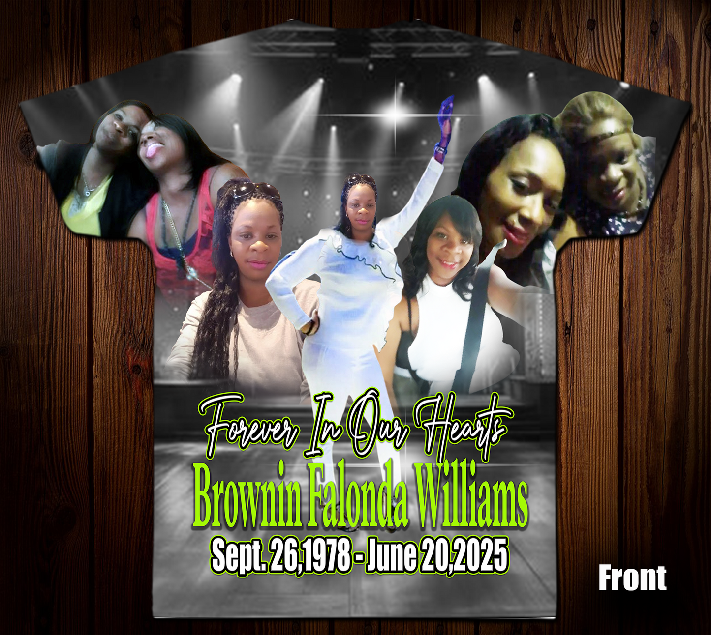 Browin Falonda Williams. Memorial 3D/Allover Shirt