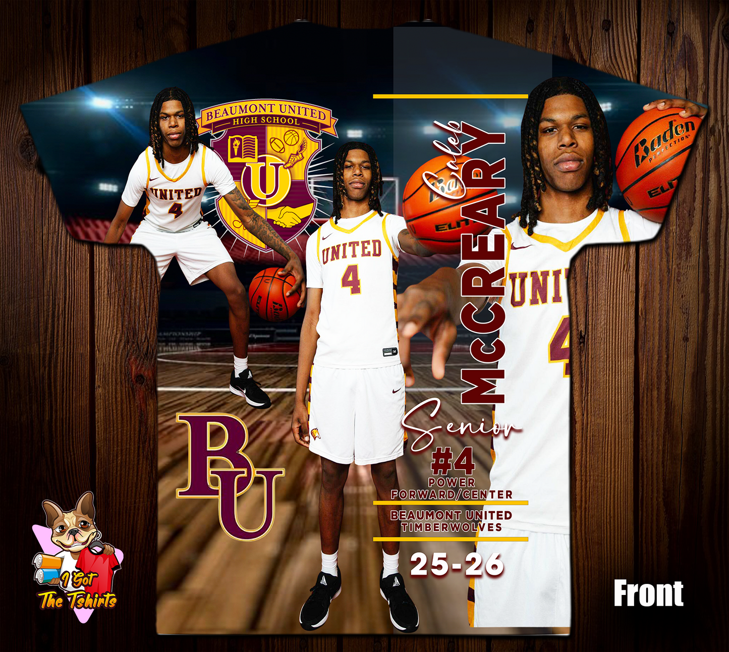 Caleb McCreary 3D/Allover Print Shirt