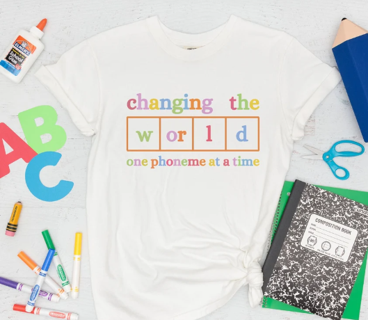 Changing The World One Phoneme At A Time Shirt