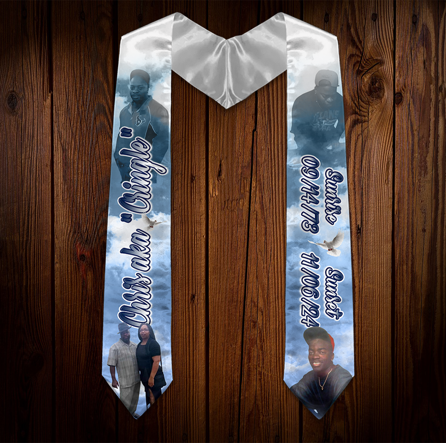 Chris aka “Cringle” Memorial Stole