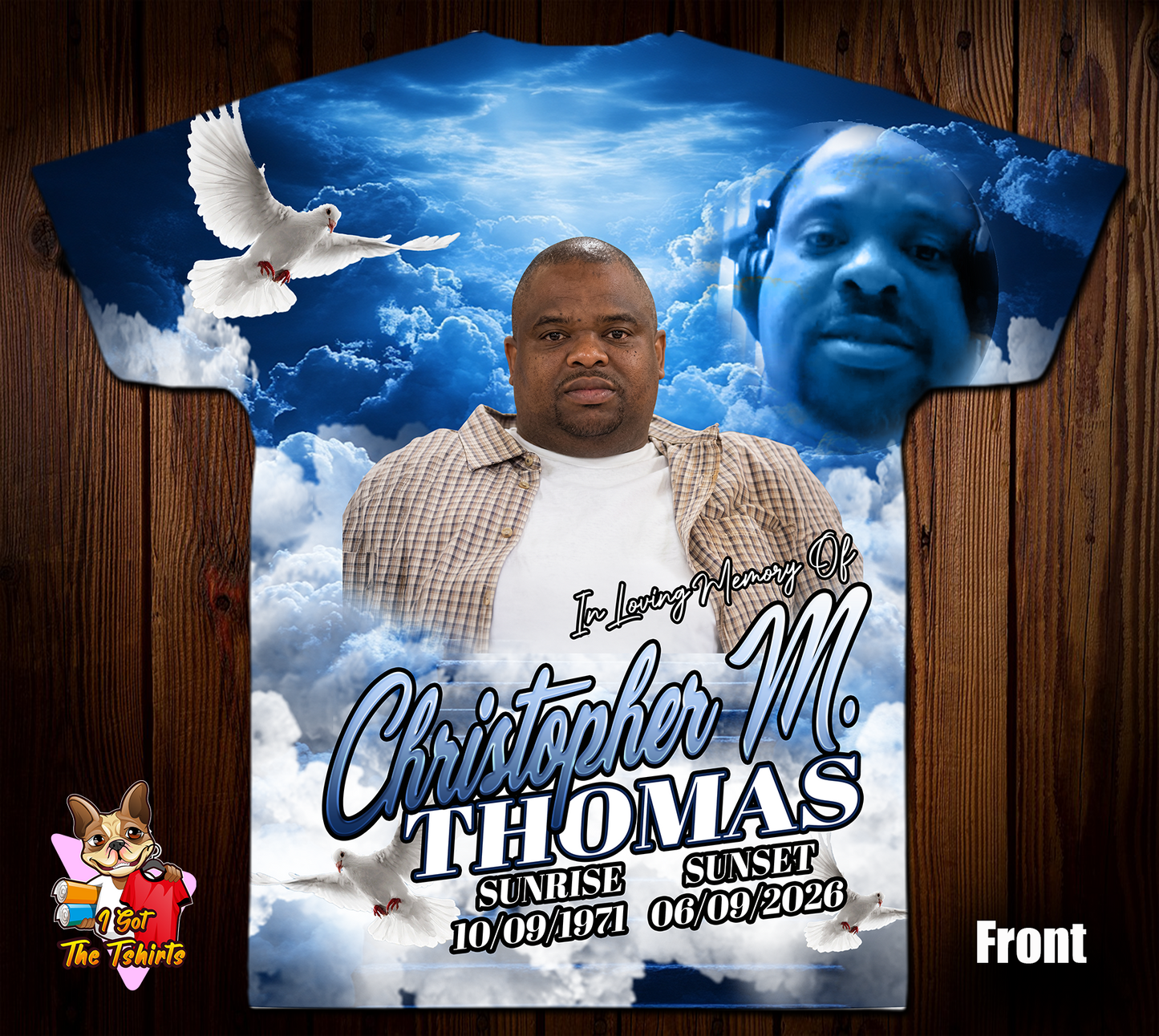 Christopher M. Thomas Memorial 3D/Allover Shirt