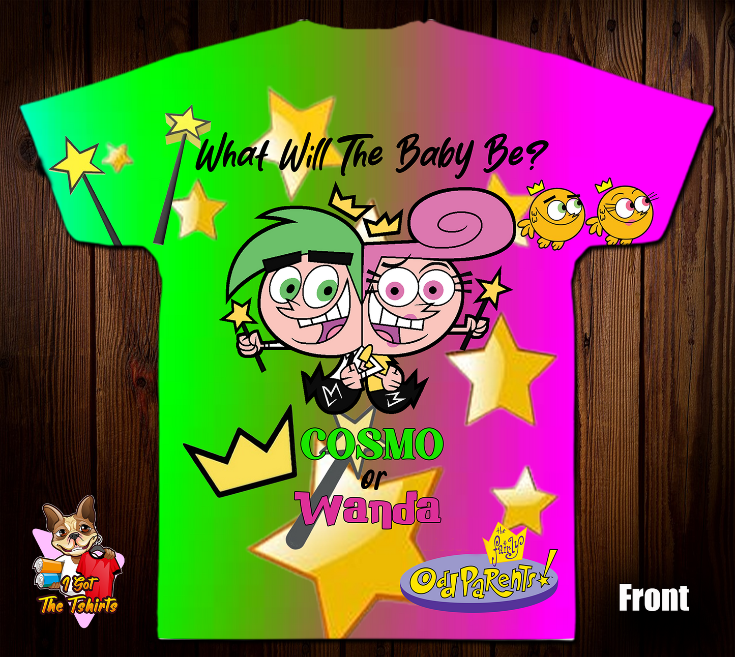 Cosmo or Wanda Gender Reveal Shirt