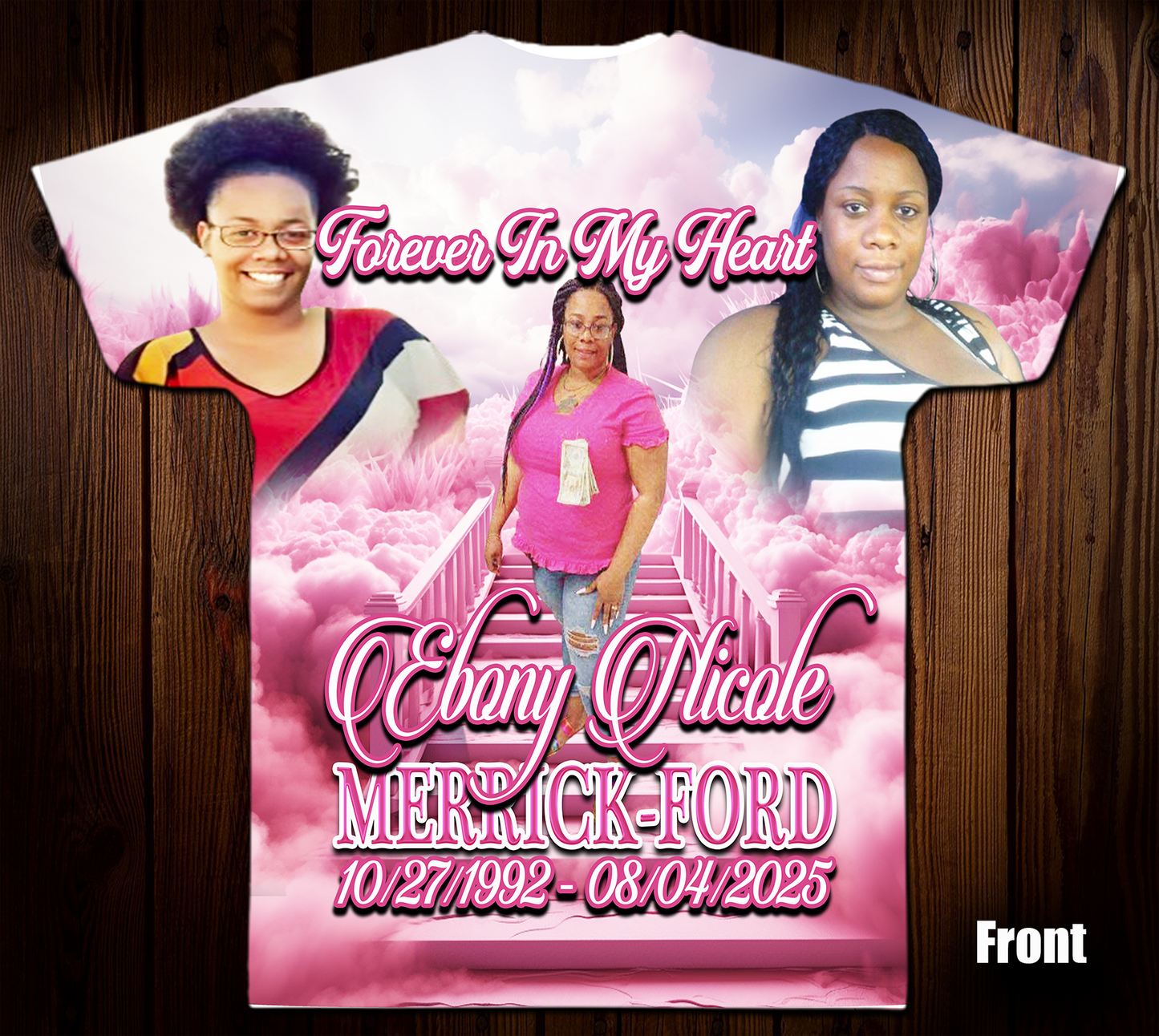 Ebony Nicole Merrick-Ford Memorial 3D/Allover Shirt