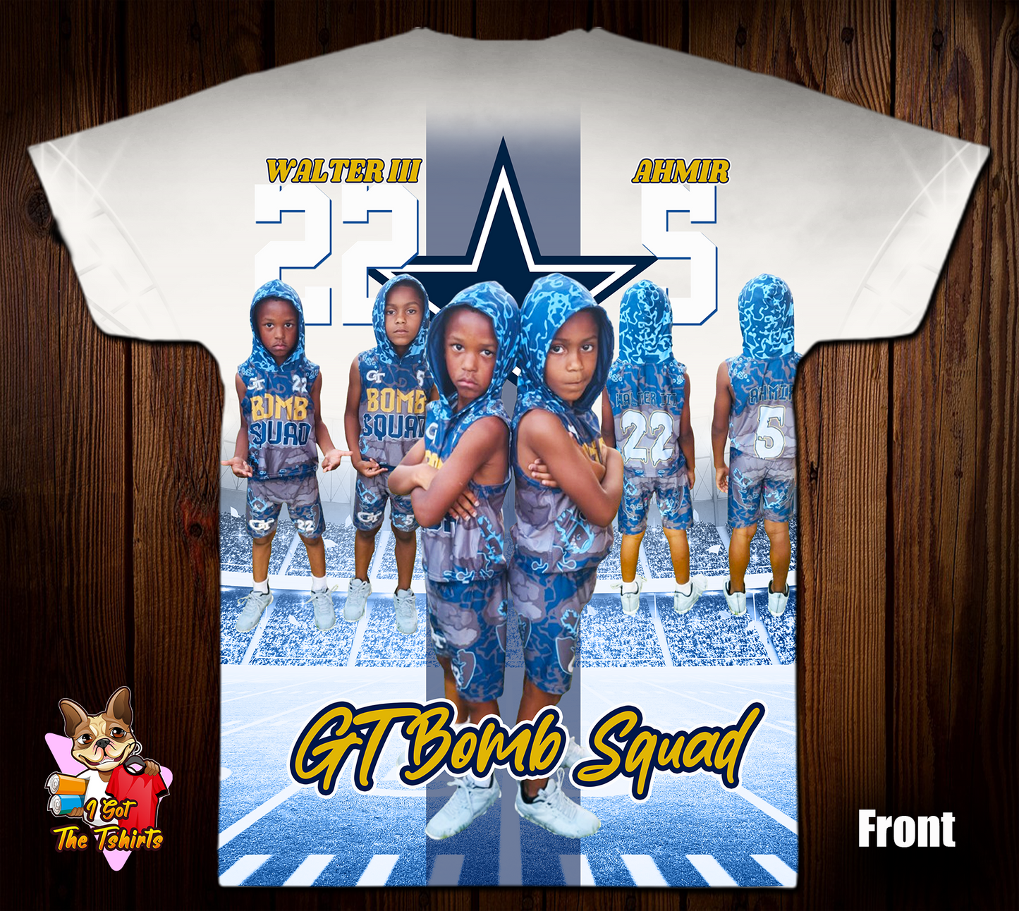 Gt Bomb Squad 3D/Allover Print Shirt