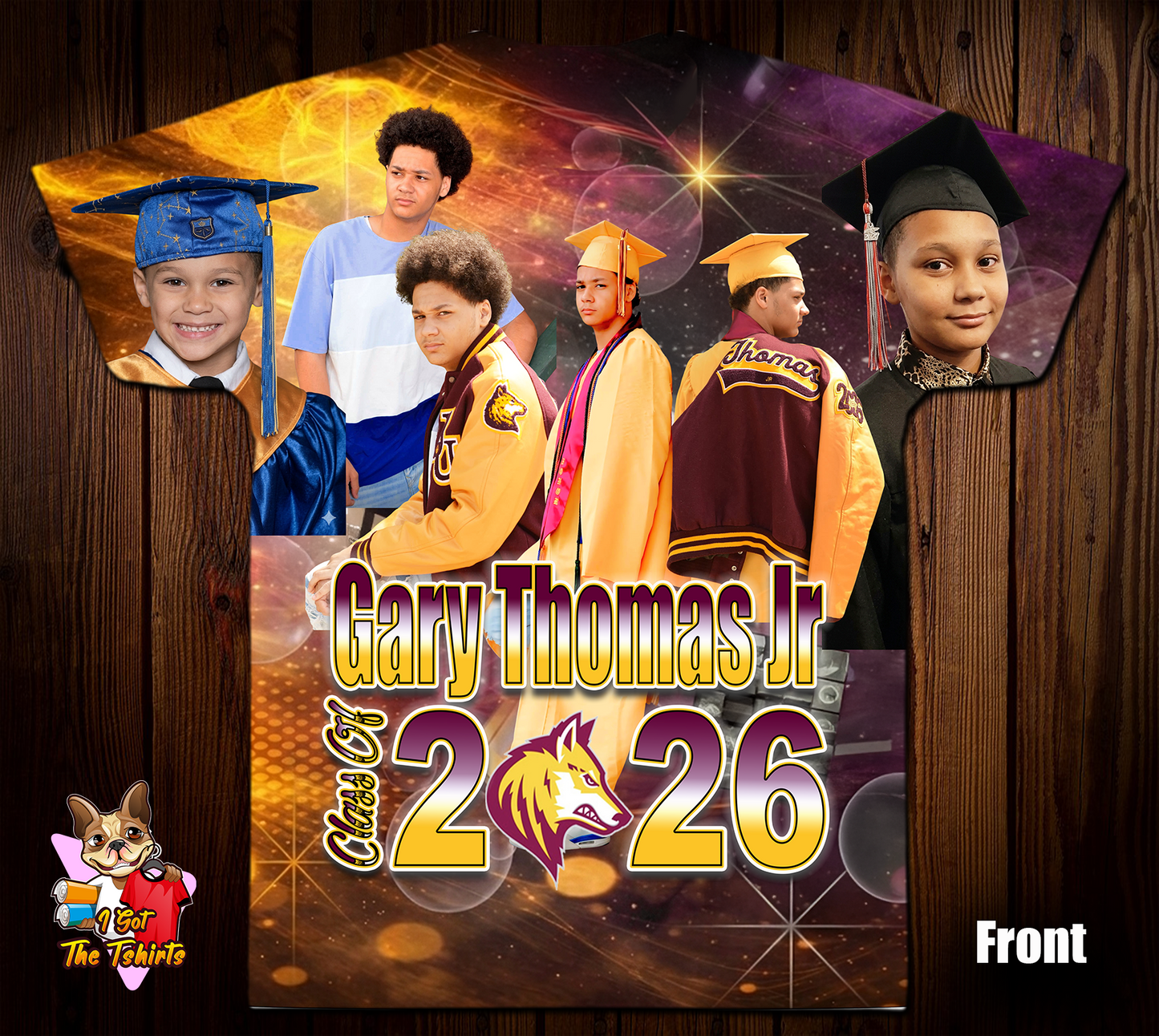 Gary Thomas jr Grad Shirt