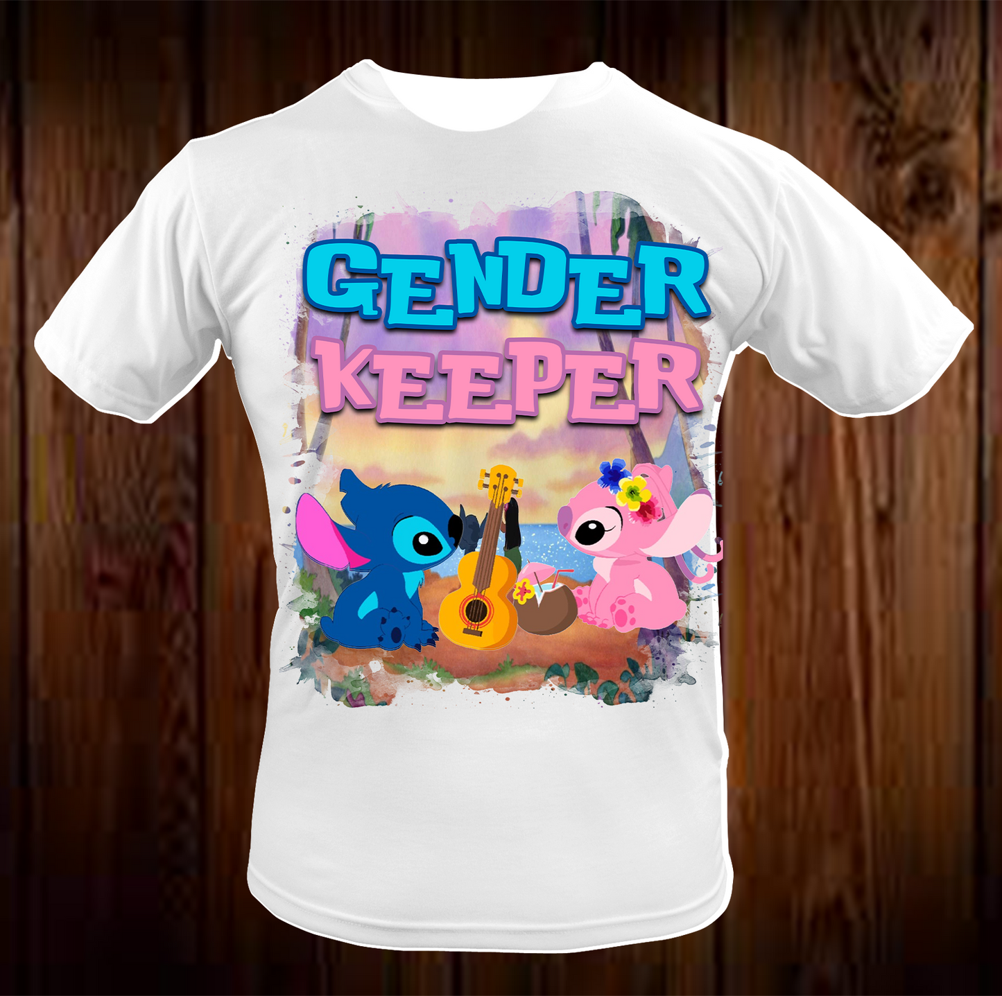 Stitch Gender Reveal Shirt