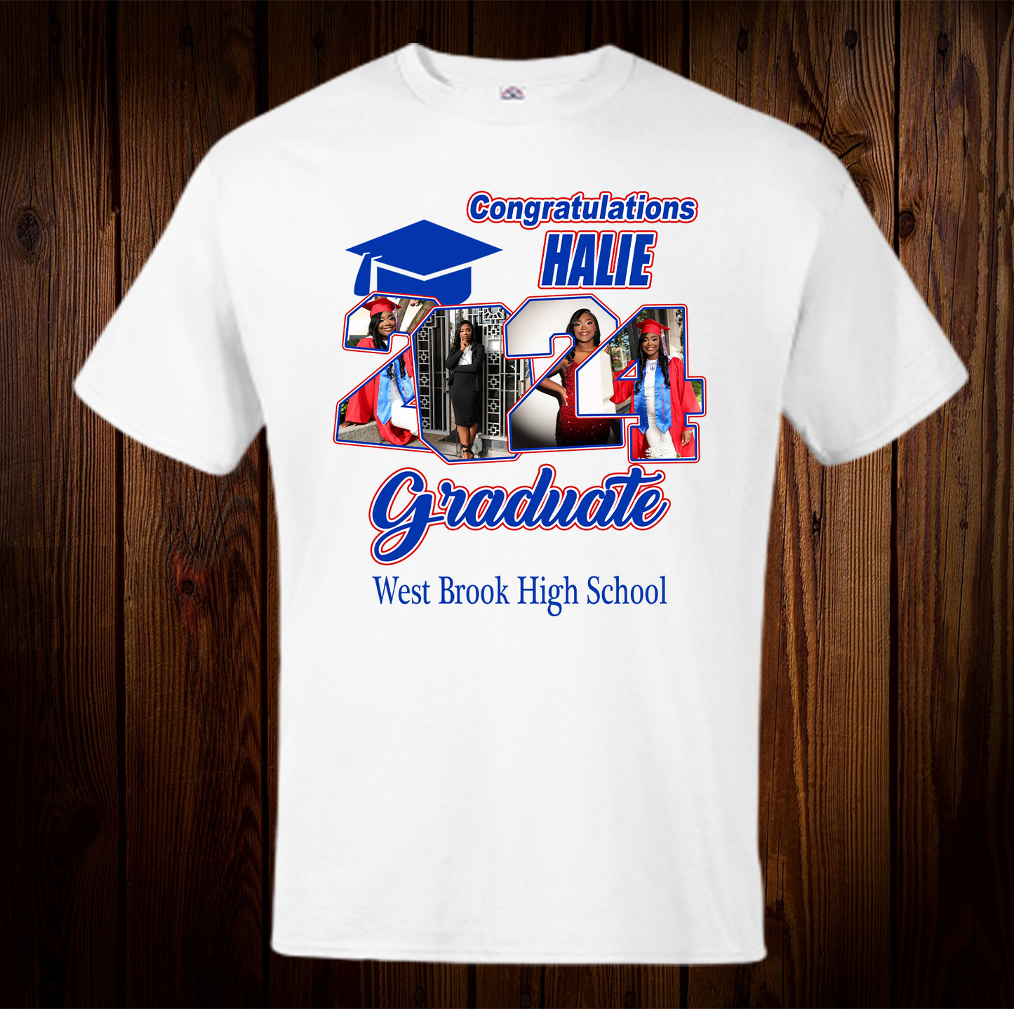 Halie's Graduation Shirt