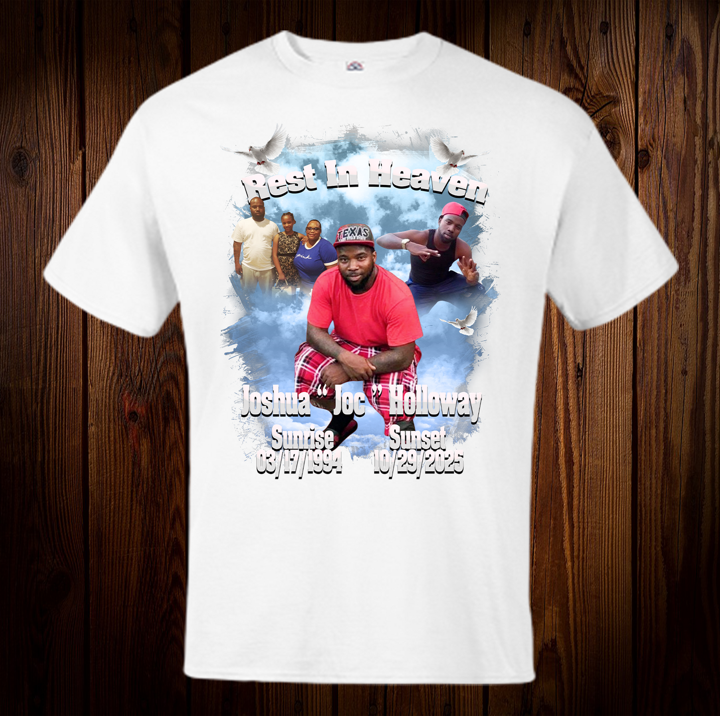 Joshua “ Joc ” Holloway Memorial Regular Shirt
