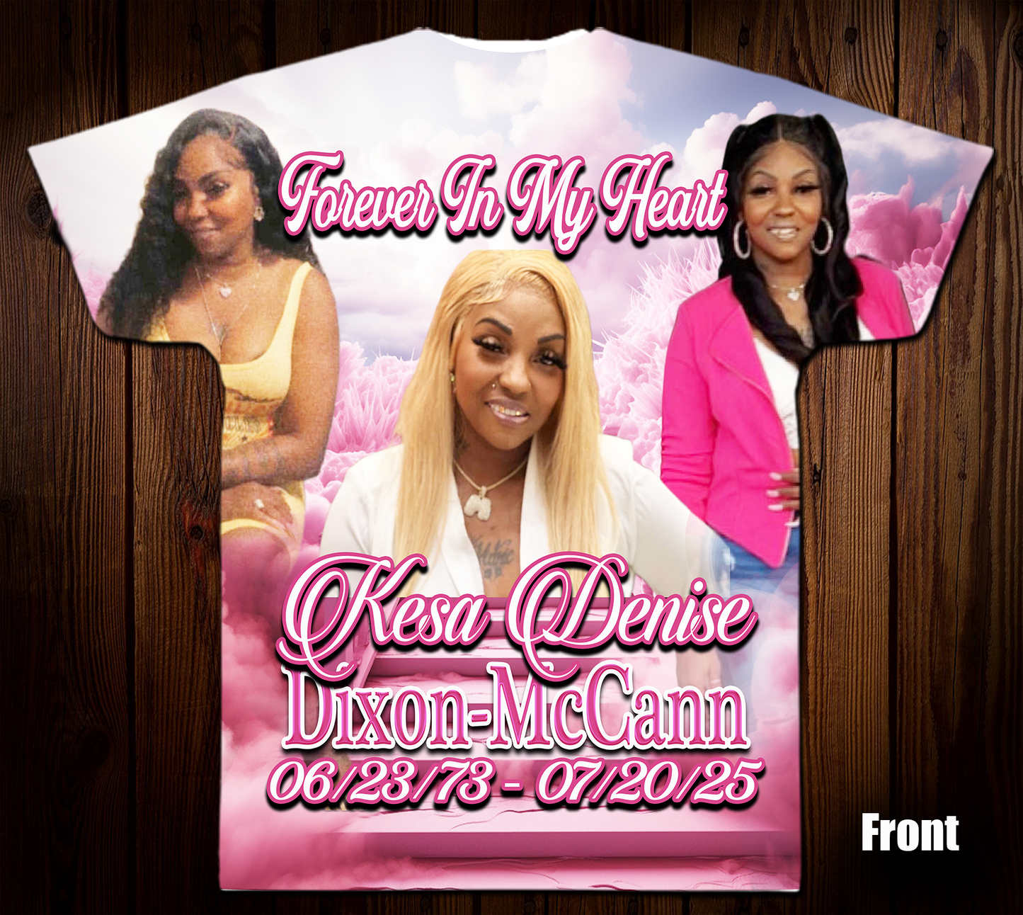 Kesa Denise Dixon-McCann Memorial 3D/Allover Shirt