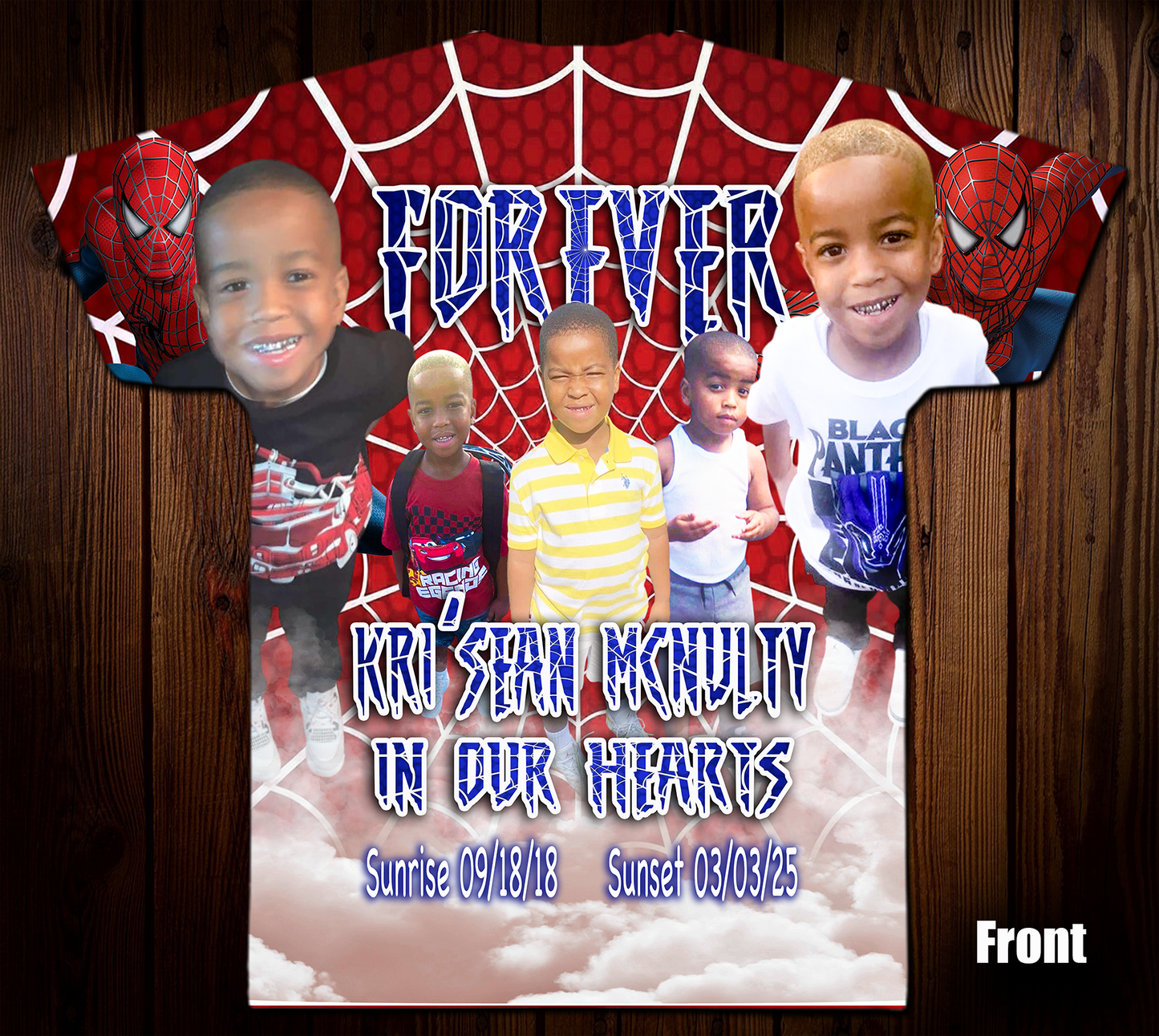 Kri'Sean McNulty Memorial Shirt