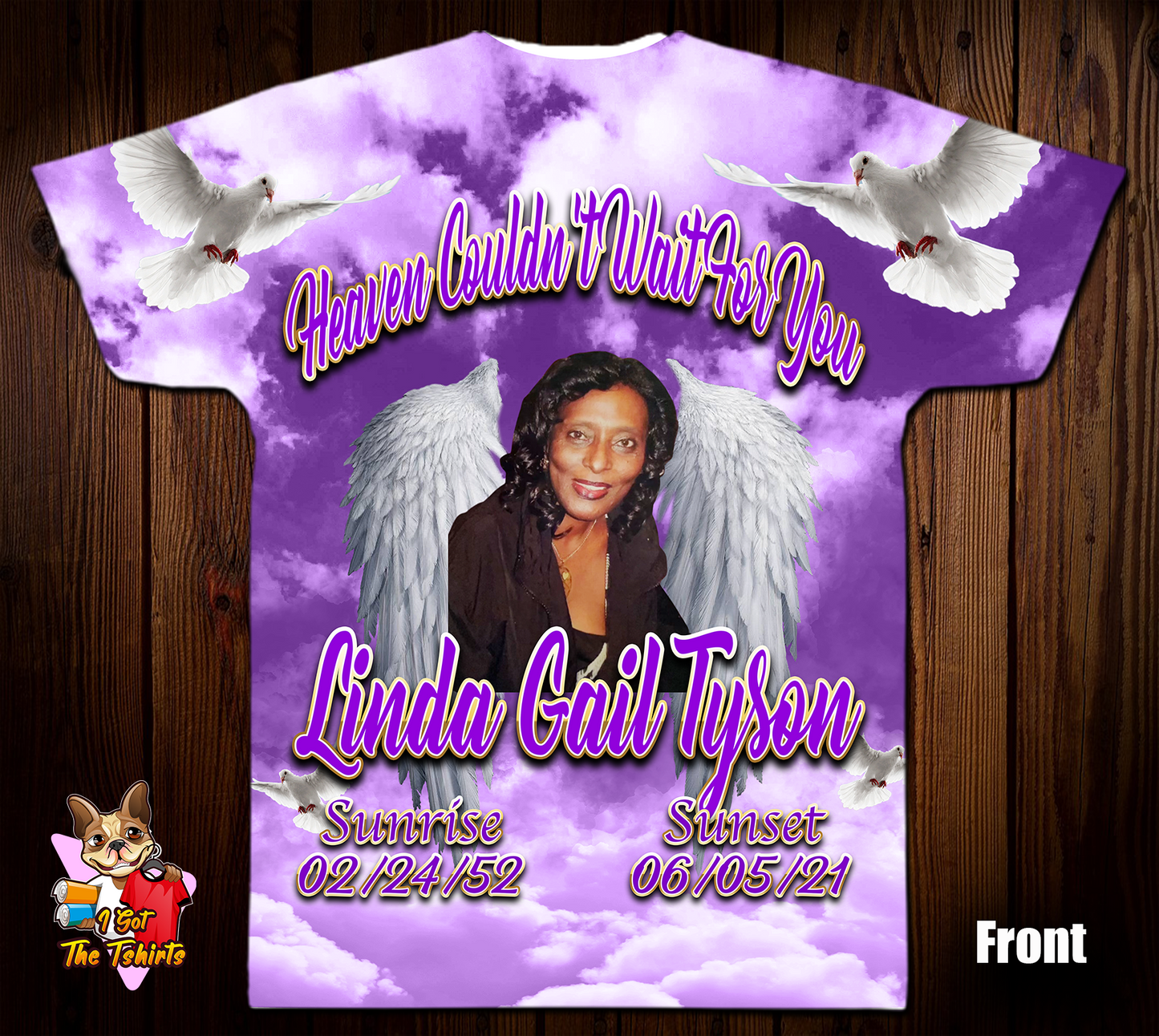 Linda Gail Tyson Memorial 3D/Allover Shirt