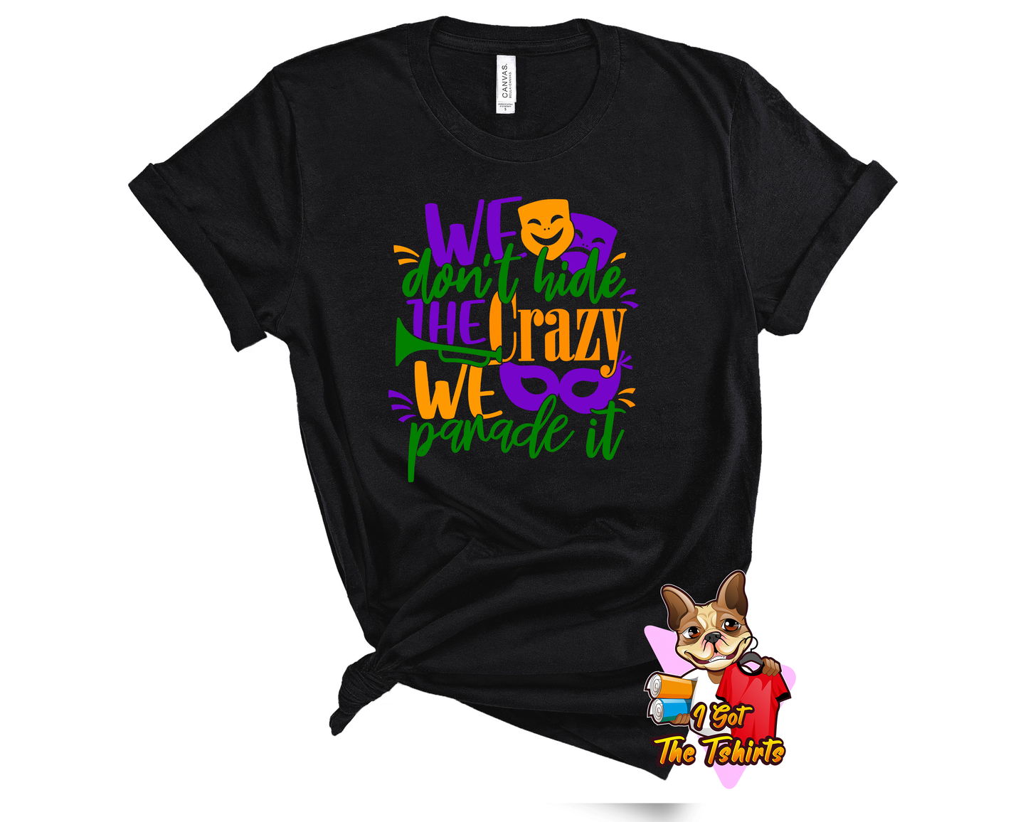 Mardi Gras Crazy Shirt