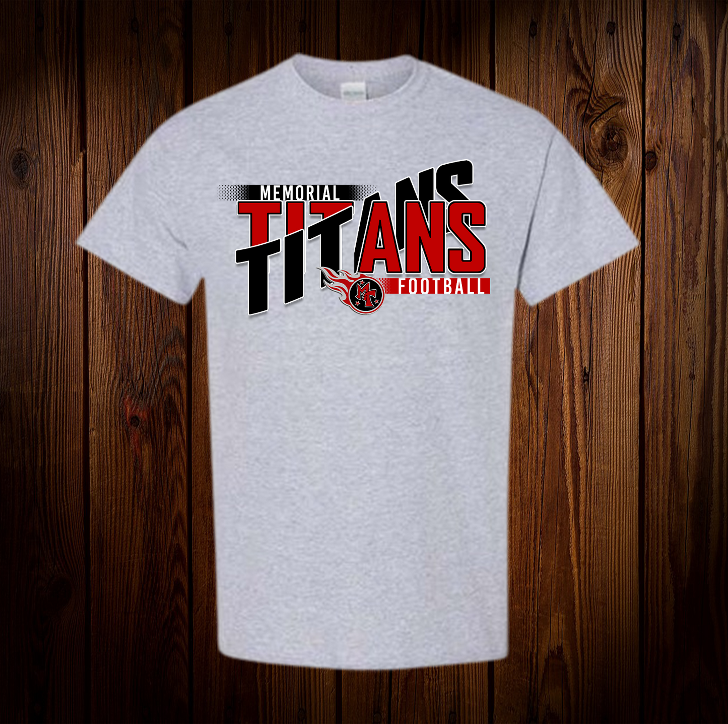 Memorial Wave Football Shirt