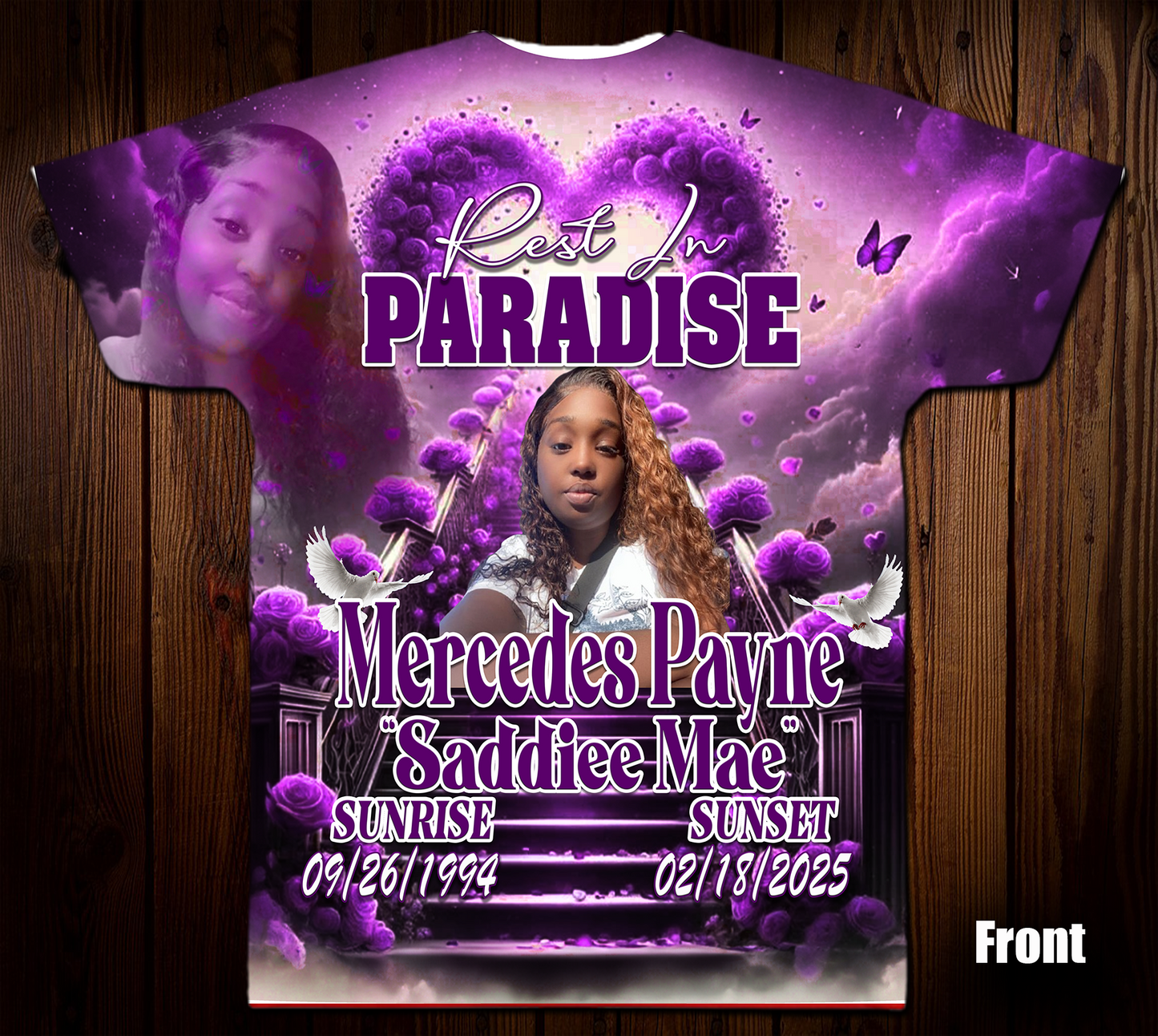 Mercedes Payne Memorial Shirt 2