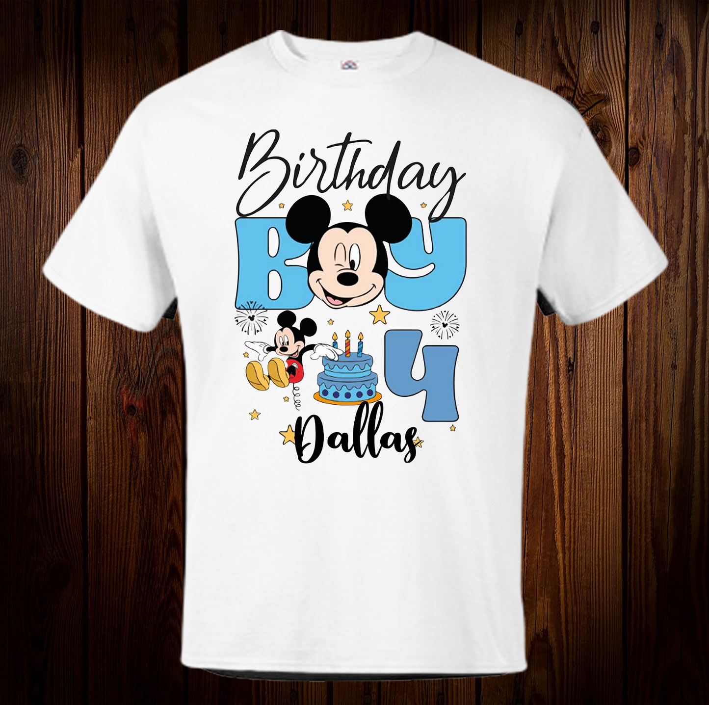 Mickey's Birthday Boy Shirt