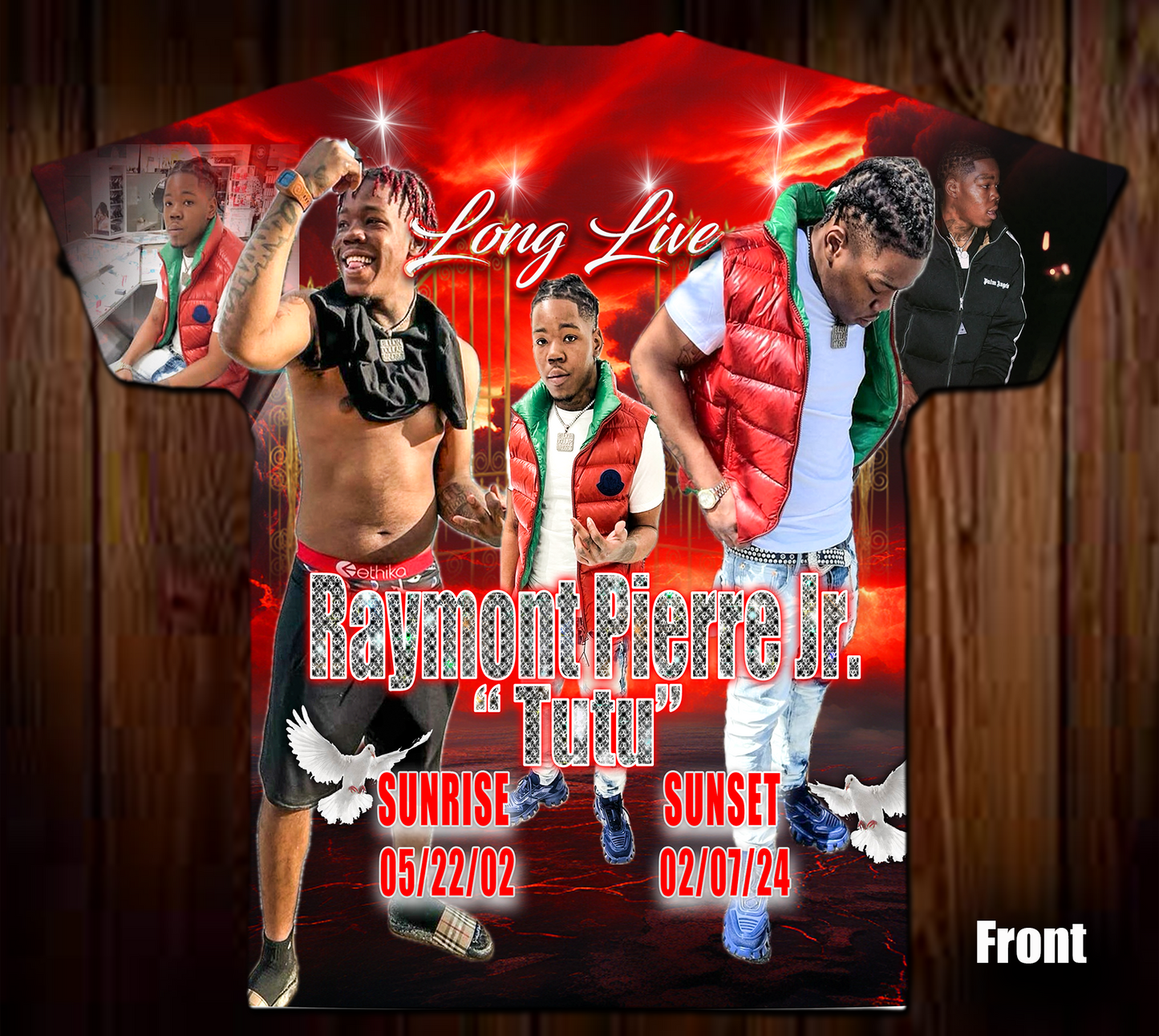 Raymont Pierre Jr. Memorial Shirt