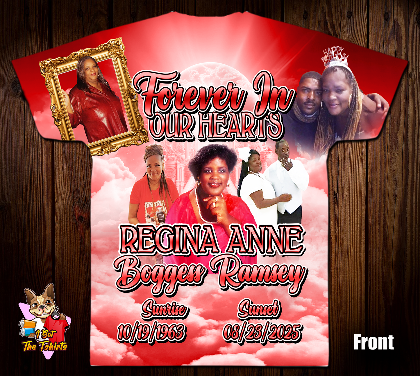 Regina Anne Boggess Ramsey Memorial 3D/Allover Shirt 2