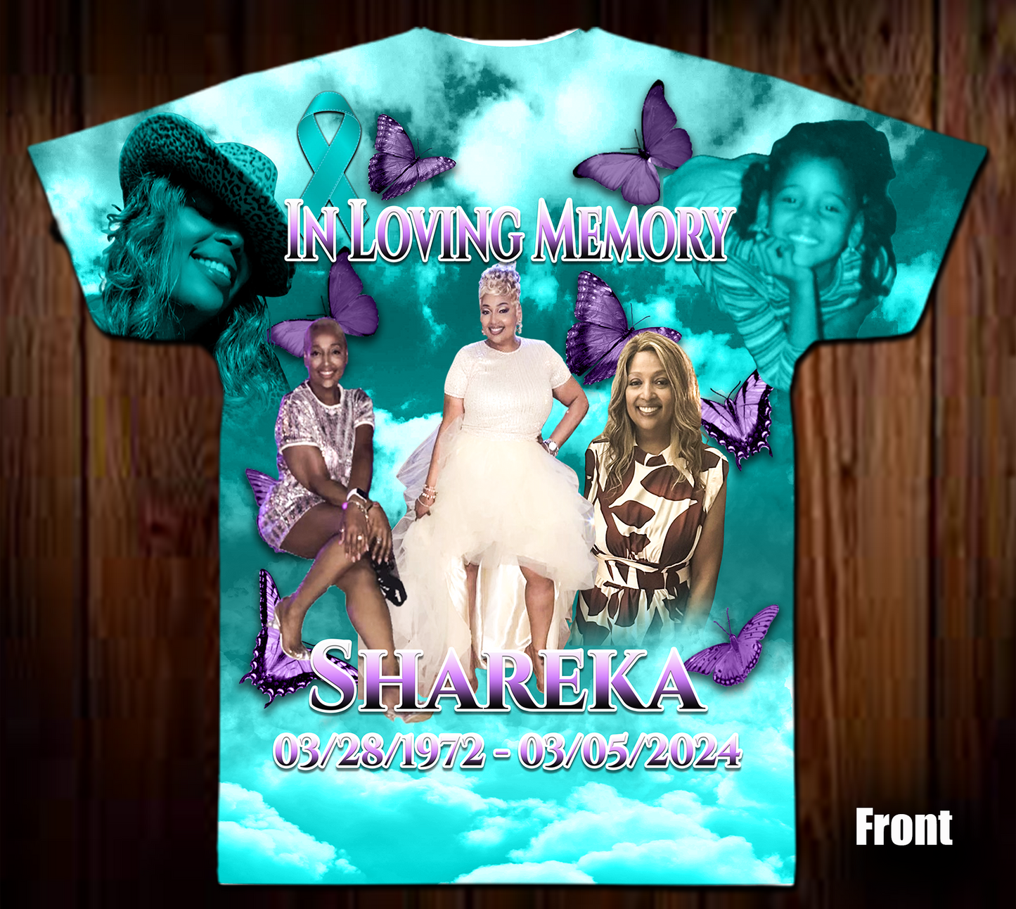 Shareka Donald Memorial Shirt