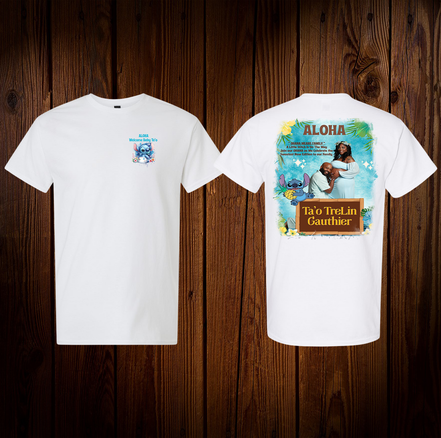 Ta'o Baby Shower Shirt