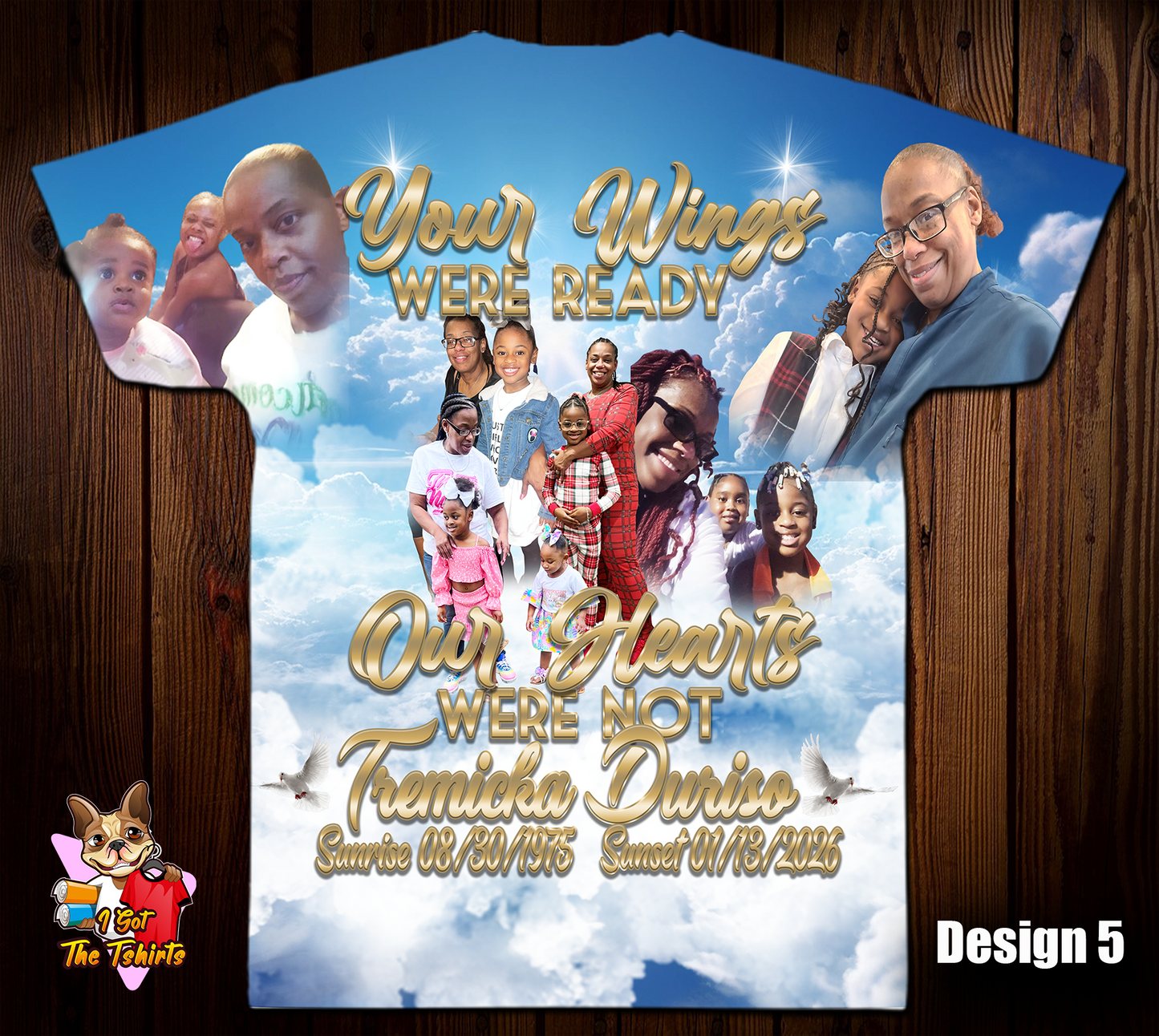 Tremicka Duriso Memorial 3D/Allover Shirt (Family)