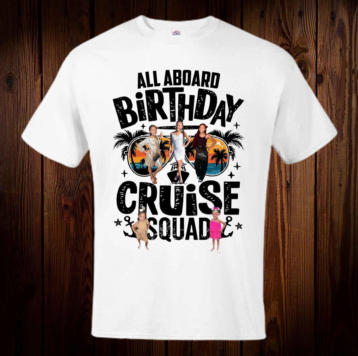 All Aboard Birthday Cruise Shirt