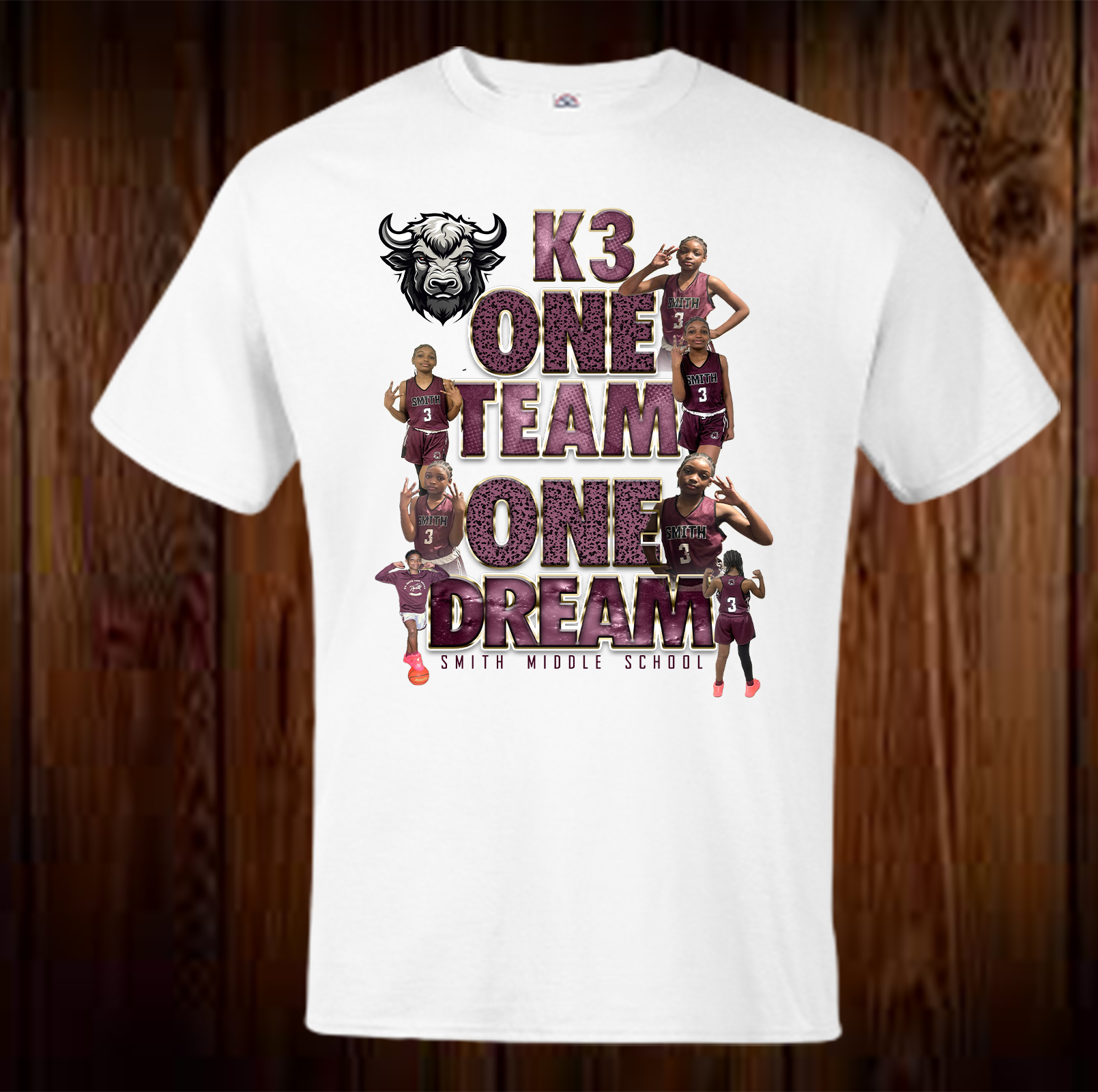 K3 Smith Basketball Shirt - Main Image