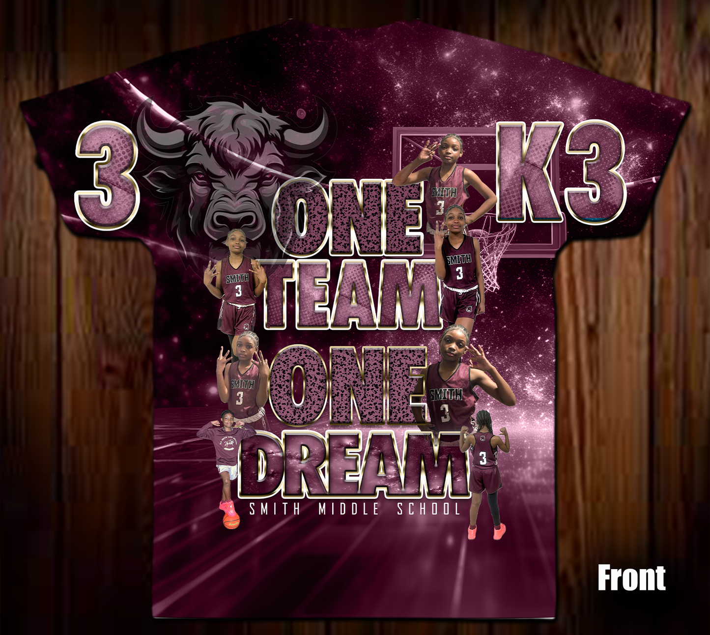 K3 Smith Allover Print Shirt