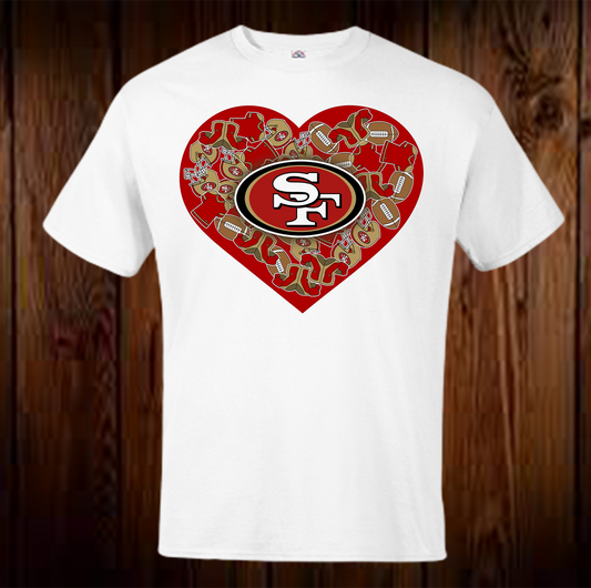 Niner Heart 2 Shirt