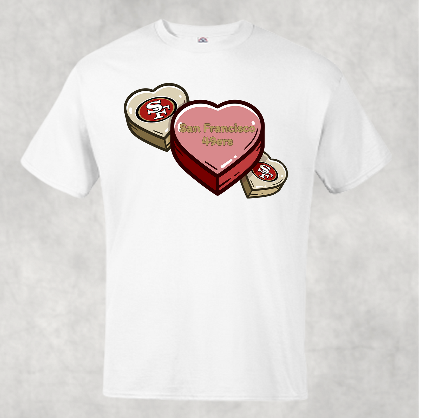 49ers Hearts Shirt