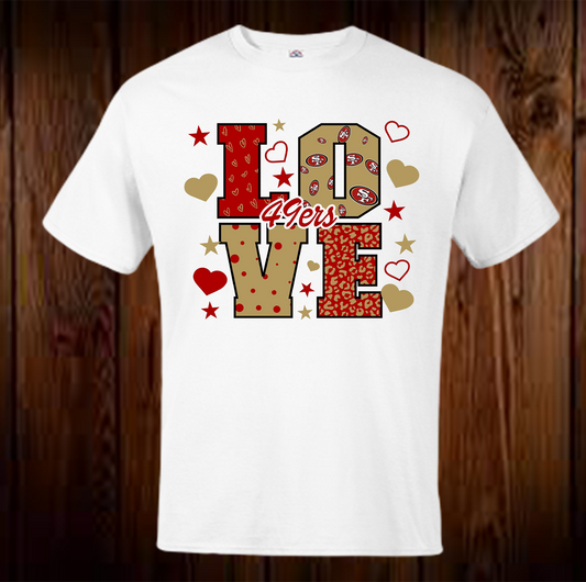 Niner Love Shirt