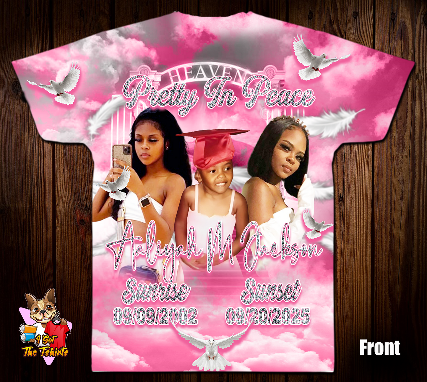 Aaliyah M Jackson Memorial 3D/Allover Shirt