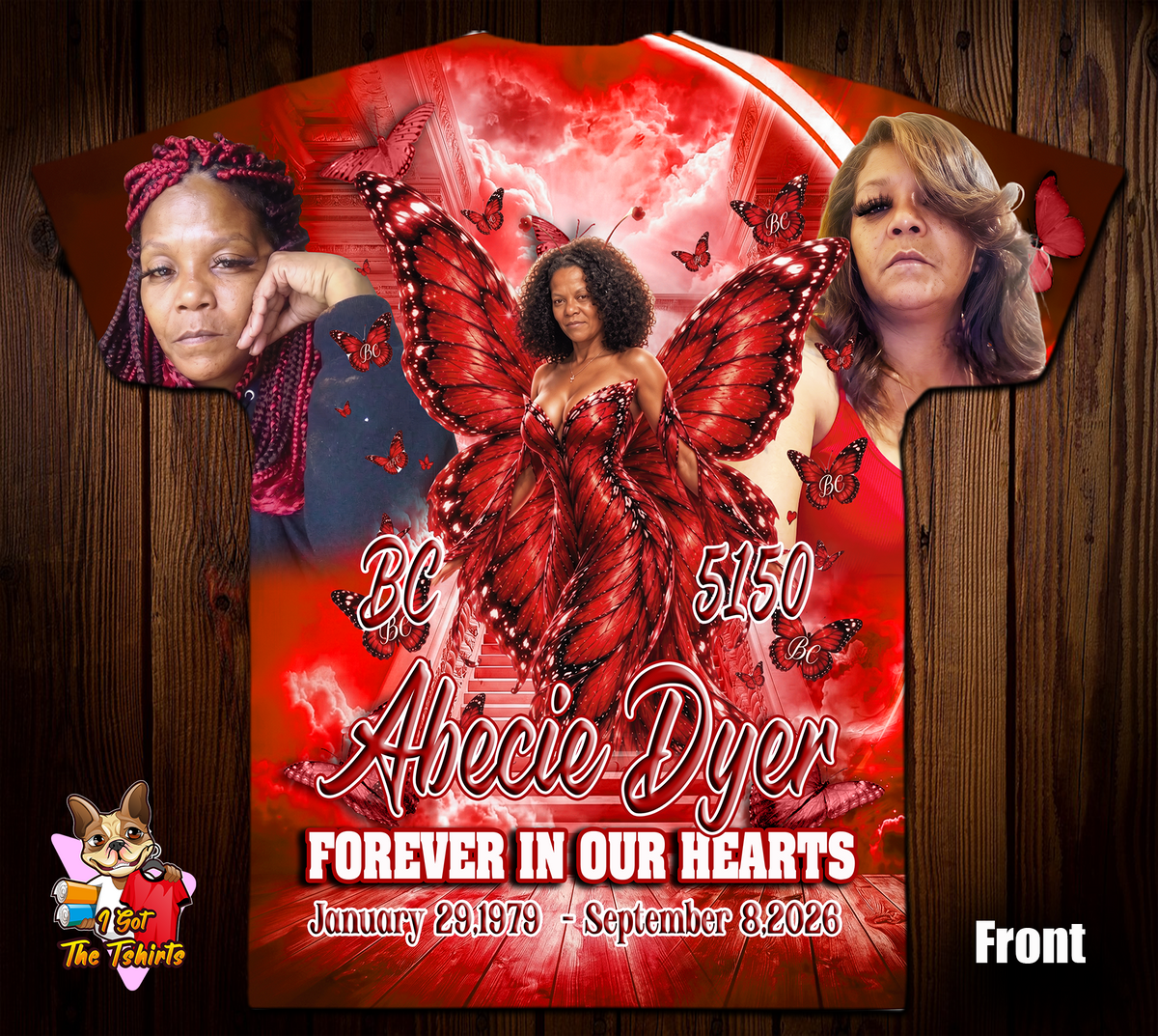 Abecie Dyer Memorial 3D/Allover Shirt
