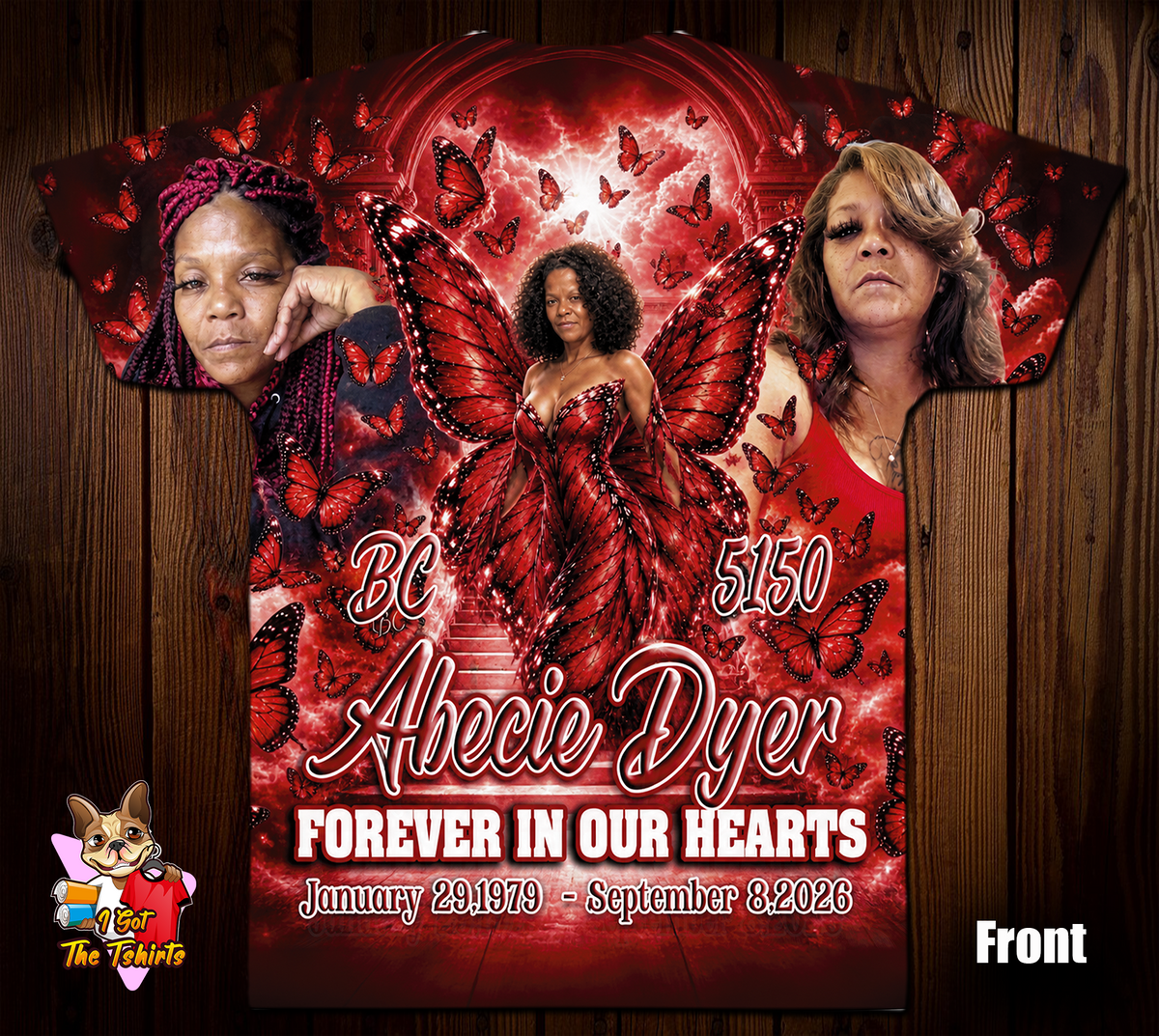 Abecie Dyer Memorial 3D/Allover Shirt