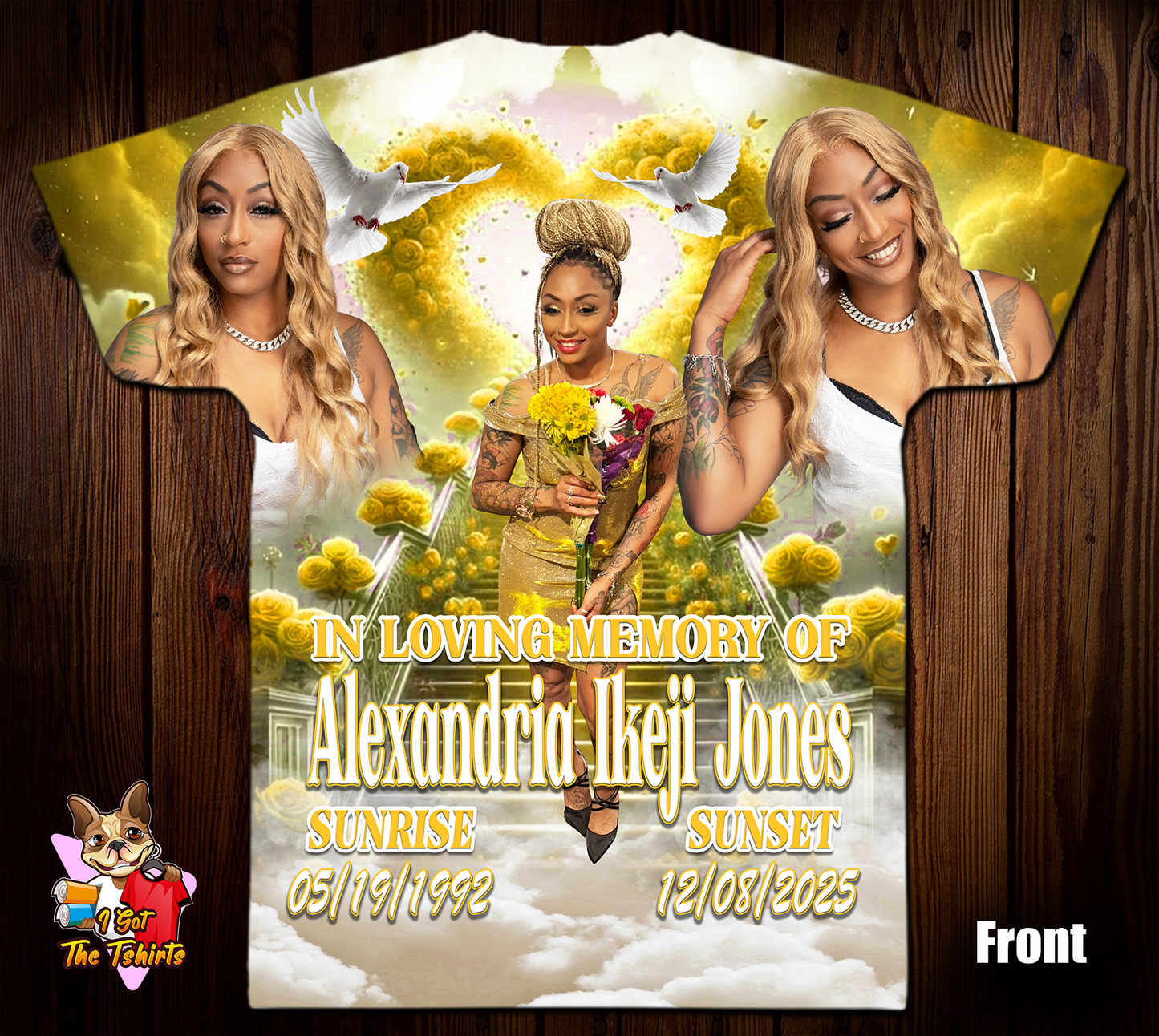 Alexandria Ikeji Jones Memorial 3D/Allover Shirt