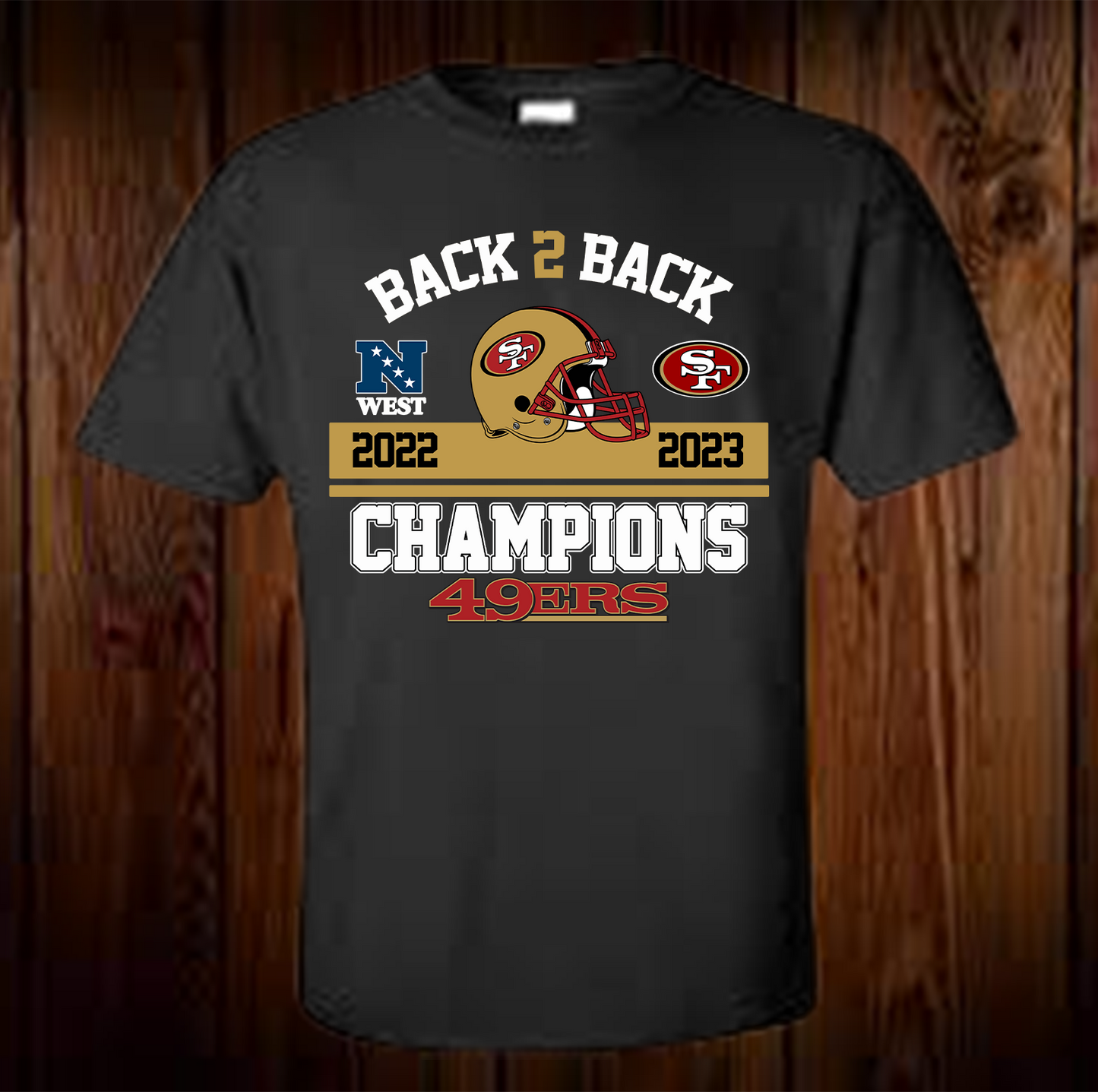 Back 2 Back NFC West 2023  Shirt