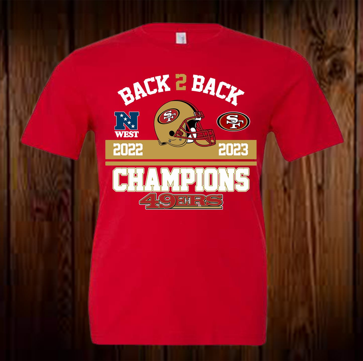 Back 2 Back NFC West 2023  Shirt