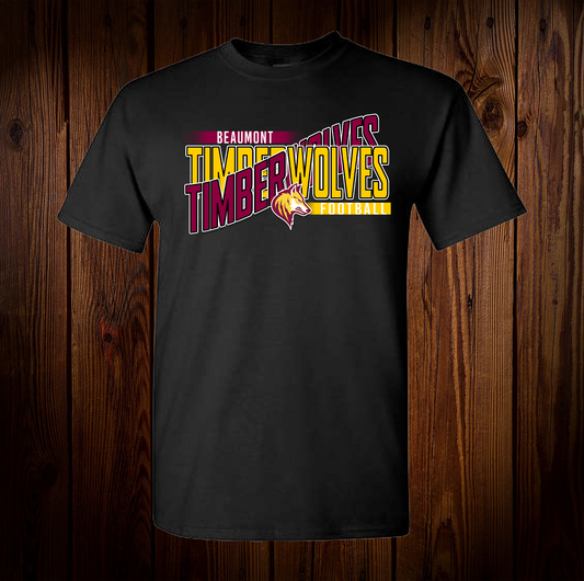 Beaumont Timberwolves Wave Football Shirt