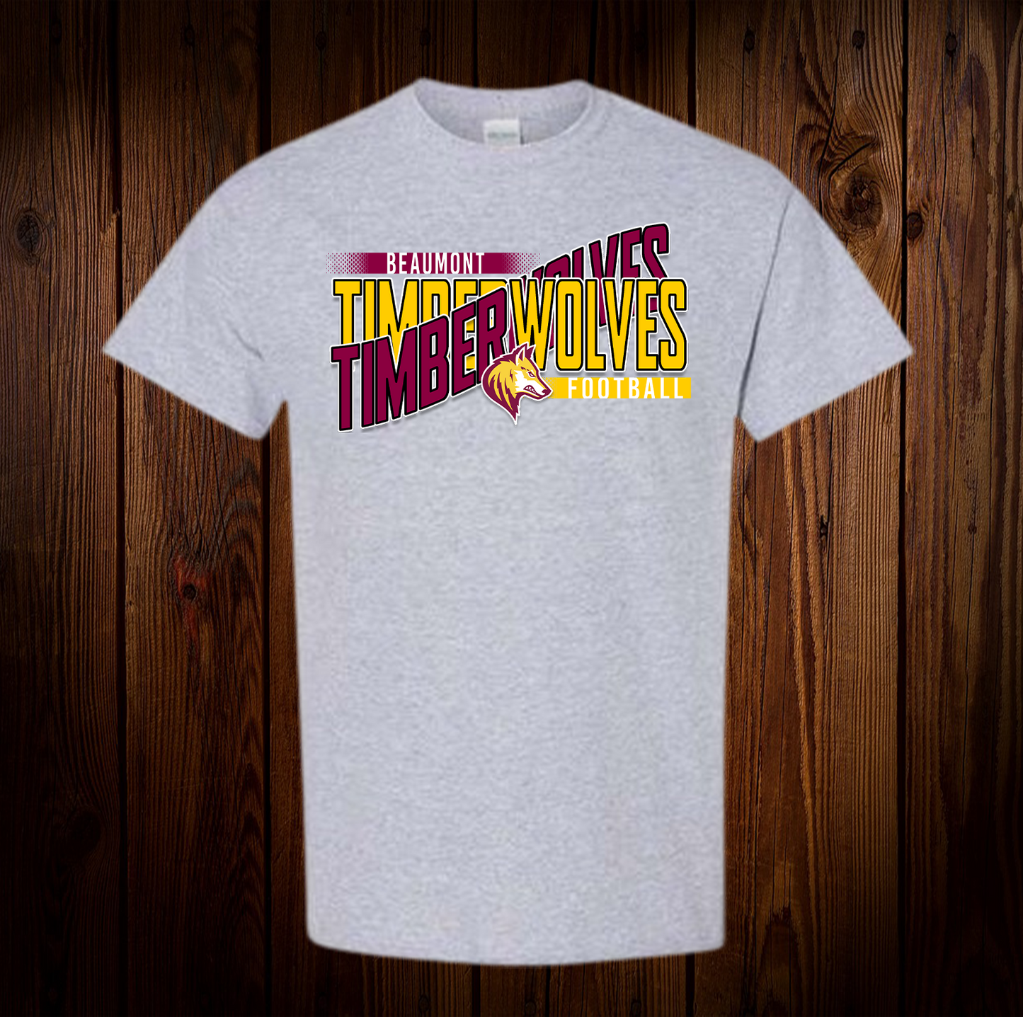 Beaumont Timberwolves Wave Football Shirt