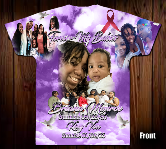 Briana And Von  Memorial Shirt