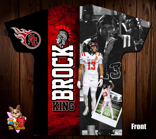 Brock King Senior 3d/Allover Shirt