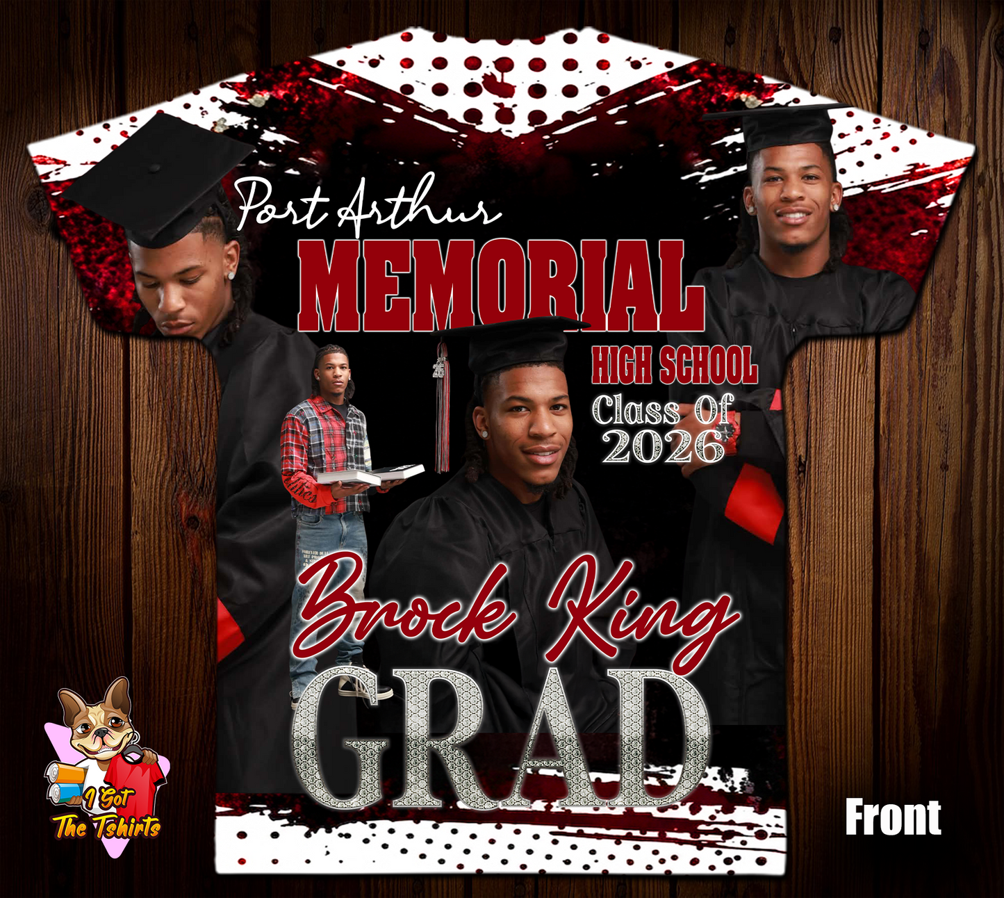 Brock King Grad Shirt