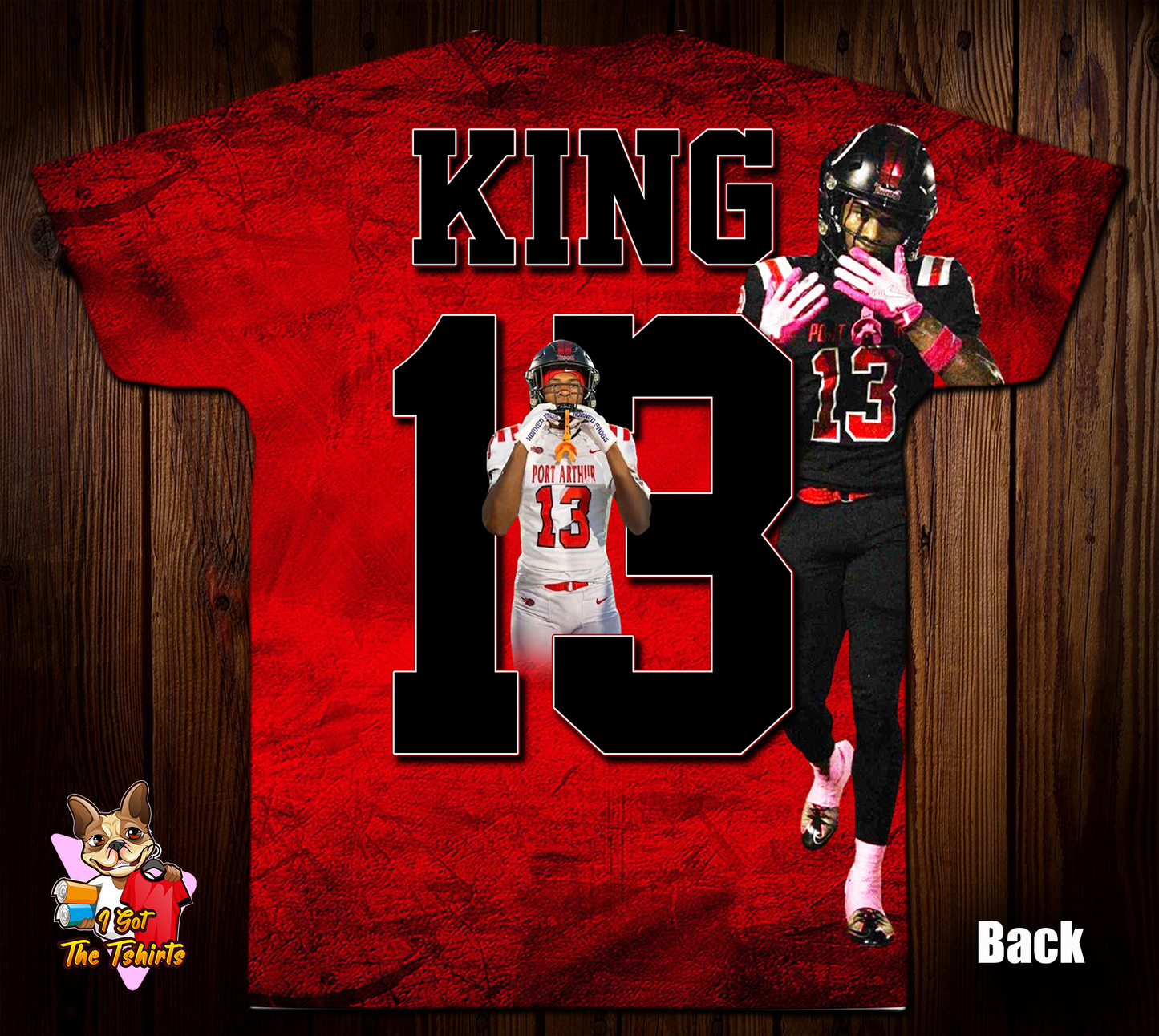 Brock King Senior 3d/Allover Shirt
