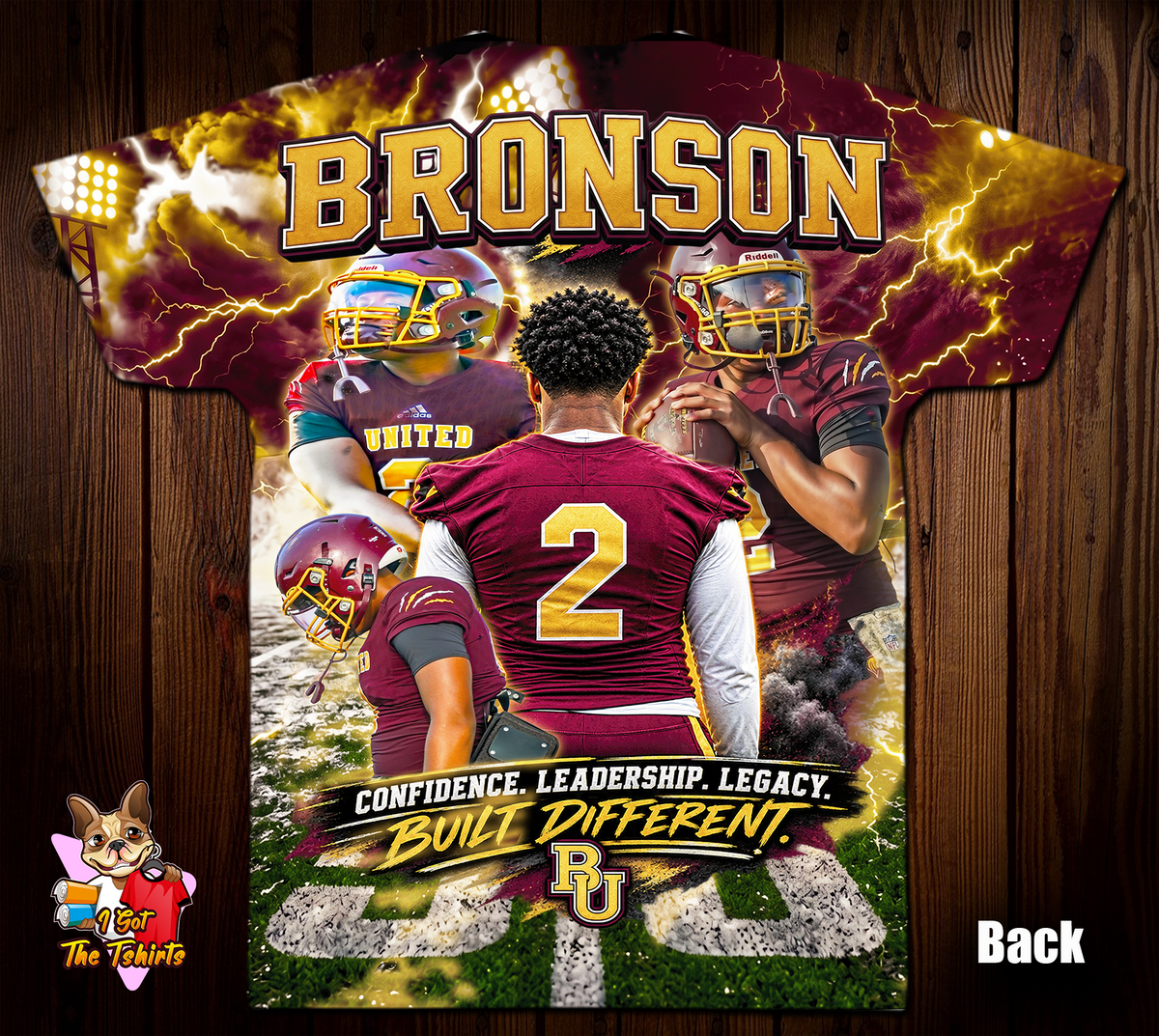 Bronson #2 Built Different 3D/Allover Shirt