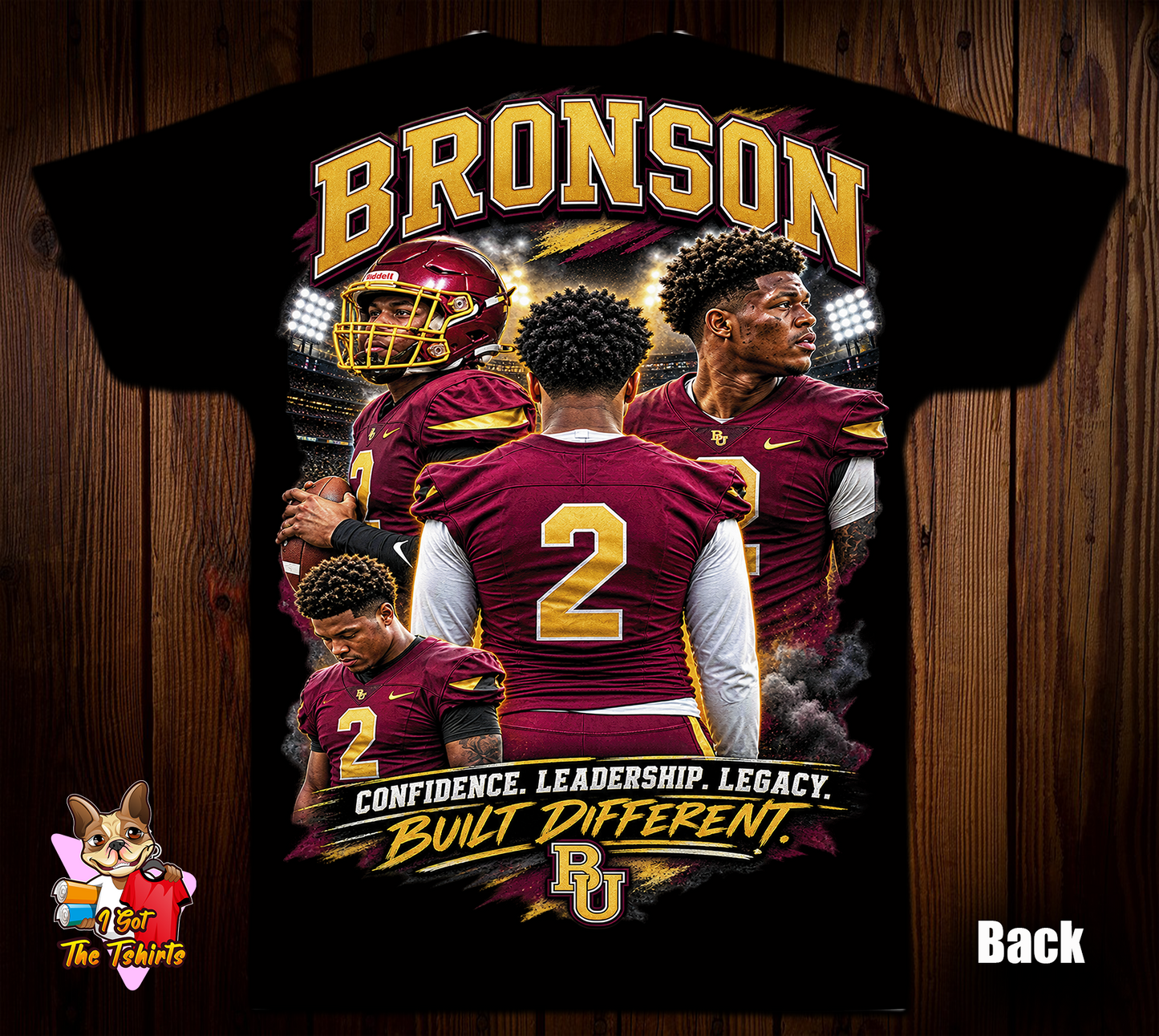Bronson #2 Built Different 3D/Allover Shirt