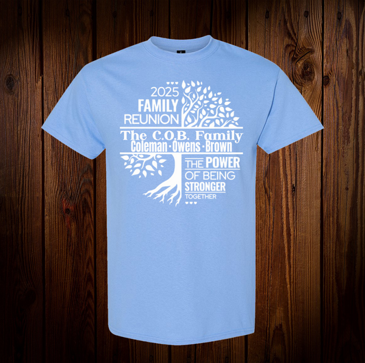 The C.O.B.Family Reunion 2025 Shirt