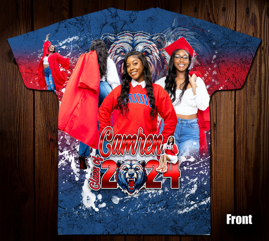 Camren's 3D/Allover Grad Shirt 2