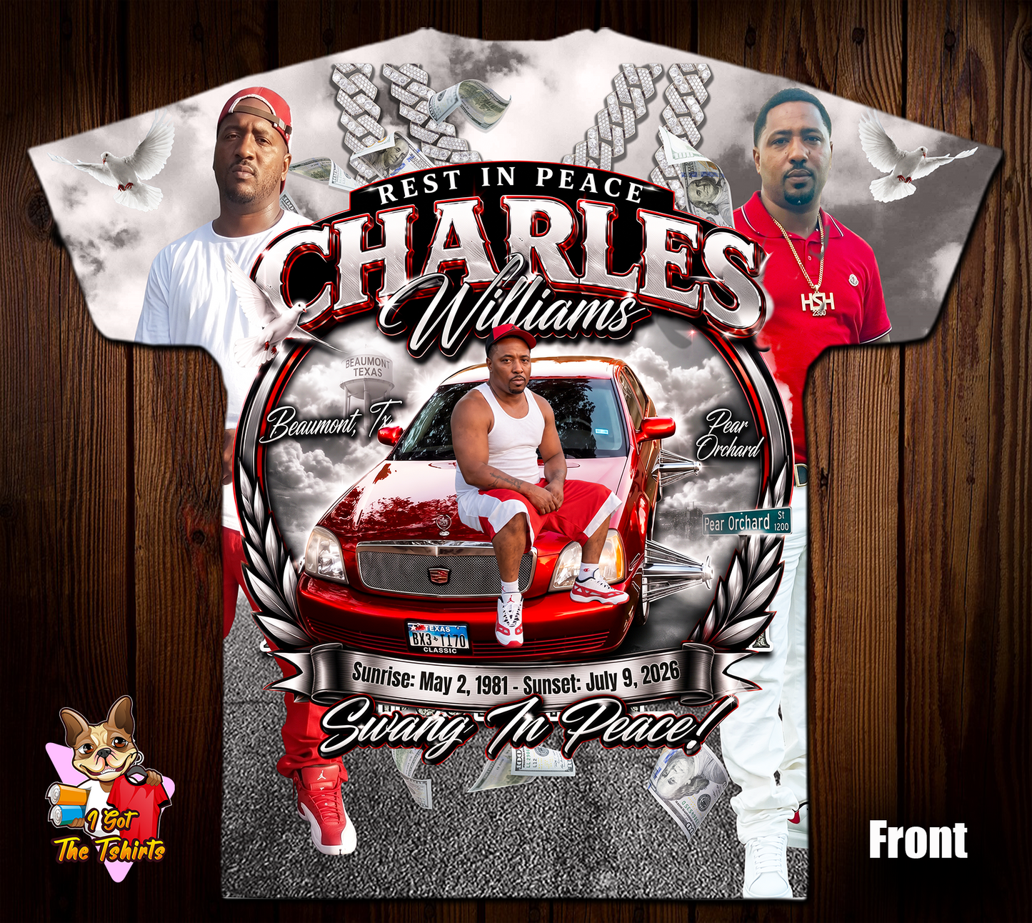 Charles Williams Memorial 3D/Allover Shirt